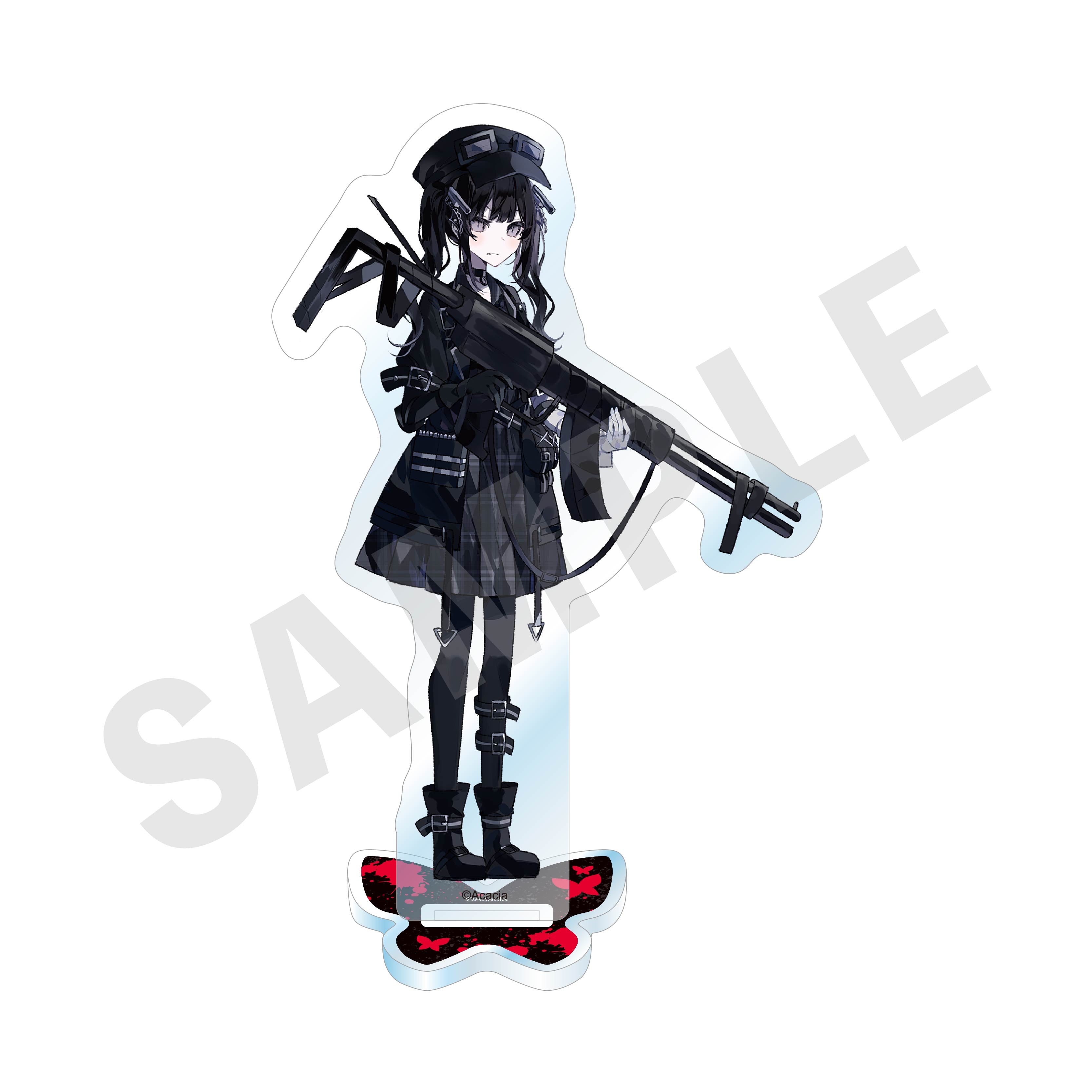 魔法少女ノ魔女裁判 のグッズ、黒部ナノカのアクリルスタンドの画像です