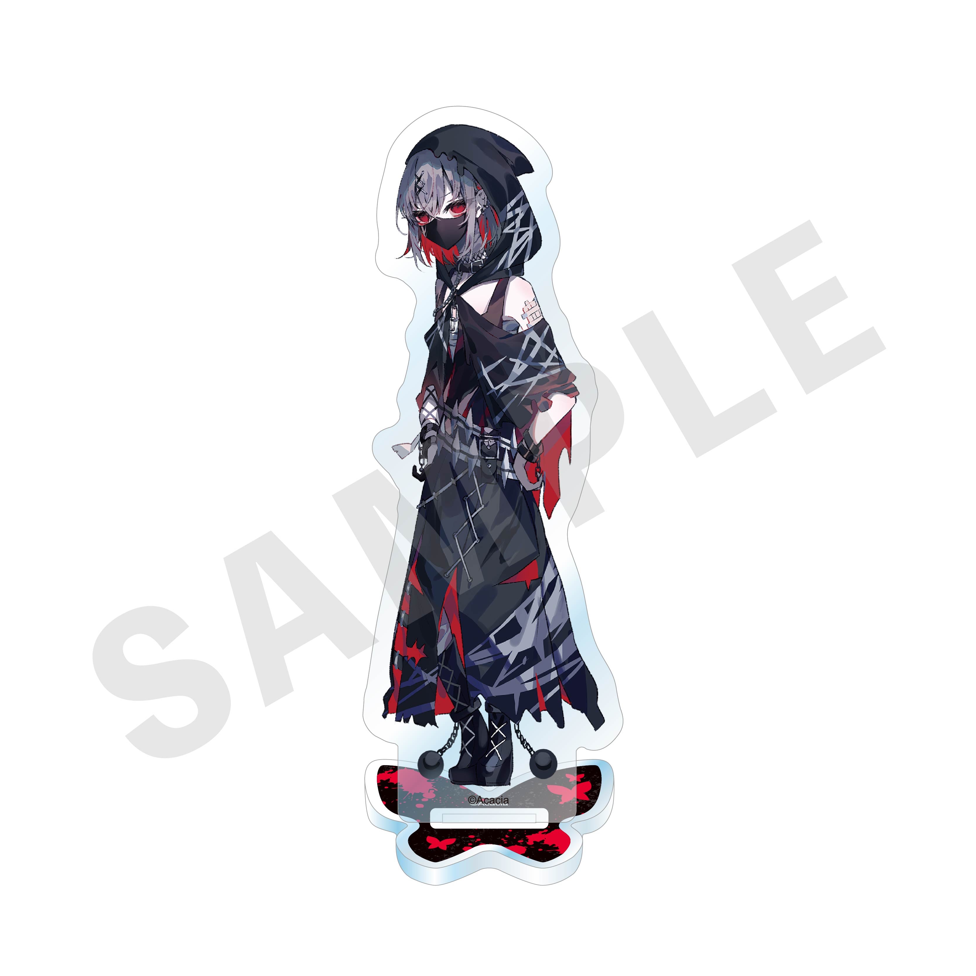 魔法少女ノ魔女裁判 のグッズ、紫藤アリサのアクリルスタンドの画像です
