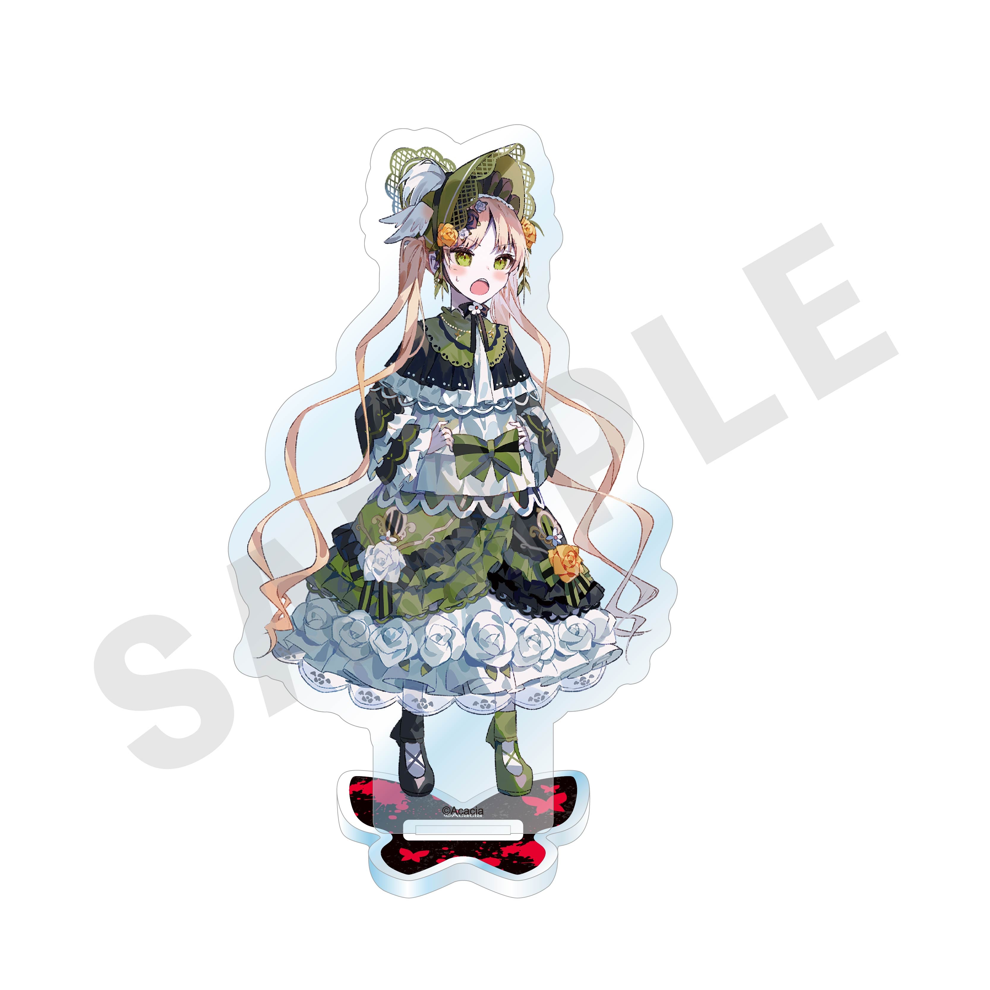 魔法少女ノ魔女裁判 のグッズ、遠野ハンナのアクリルスタンドの画像です