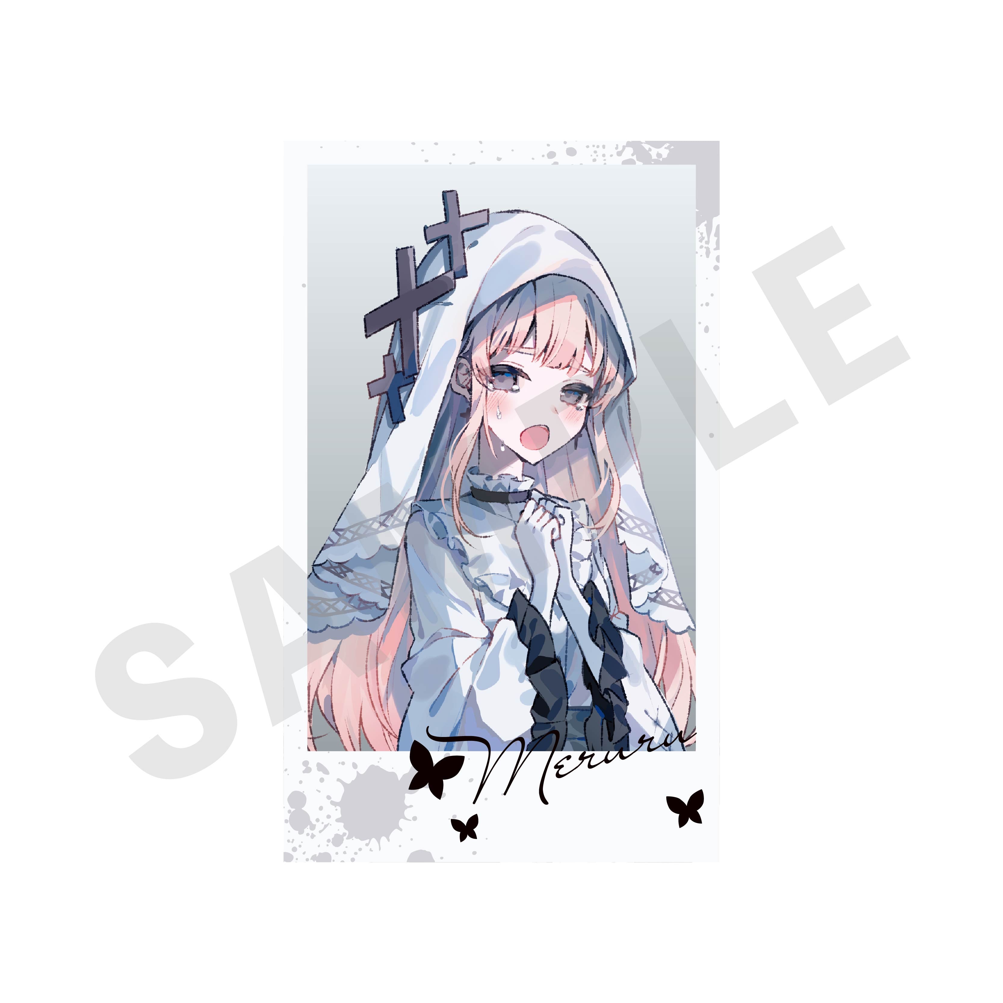 魔法少女ノ魔女裁判 のグッズ、氷上メルルのカードの画像です