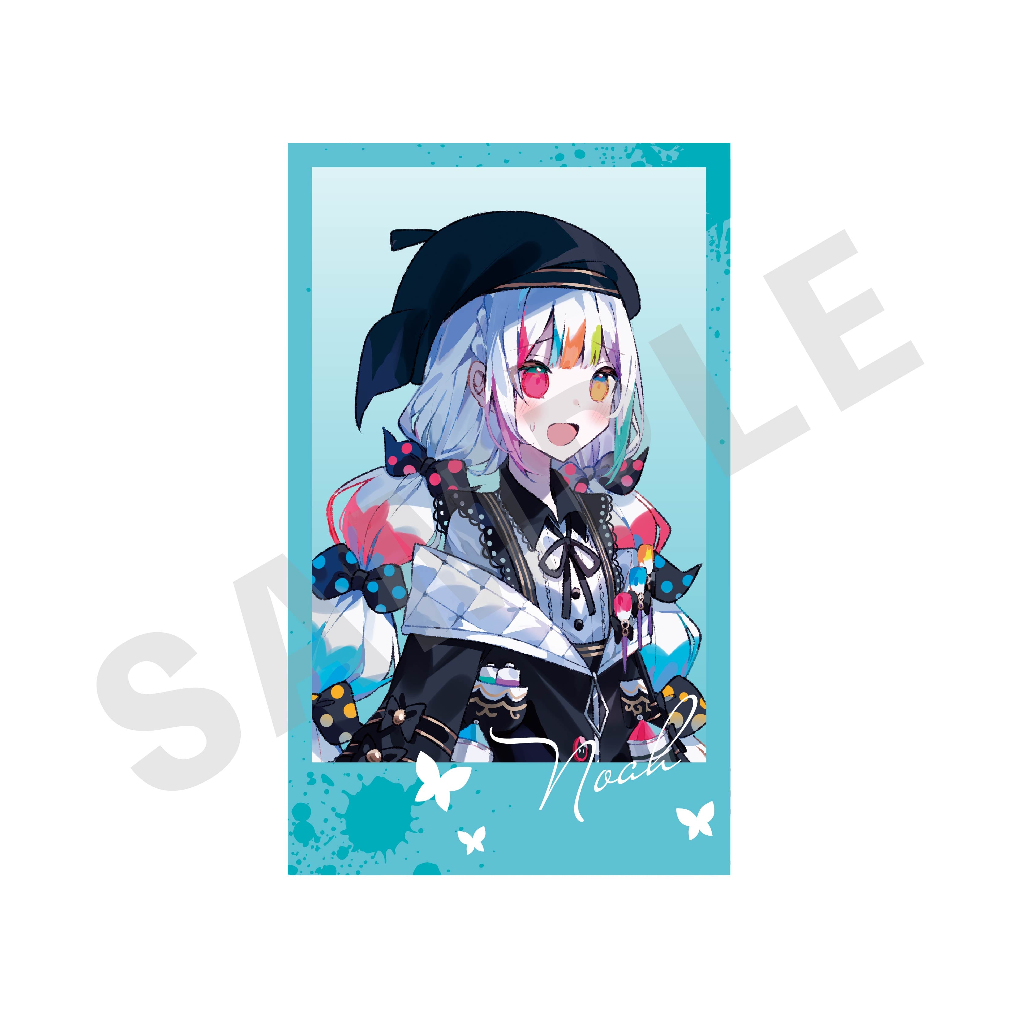魔法少女ノ魔女裁判 のグッズ、城ヶ崎ノアのカードの画像です