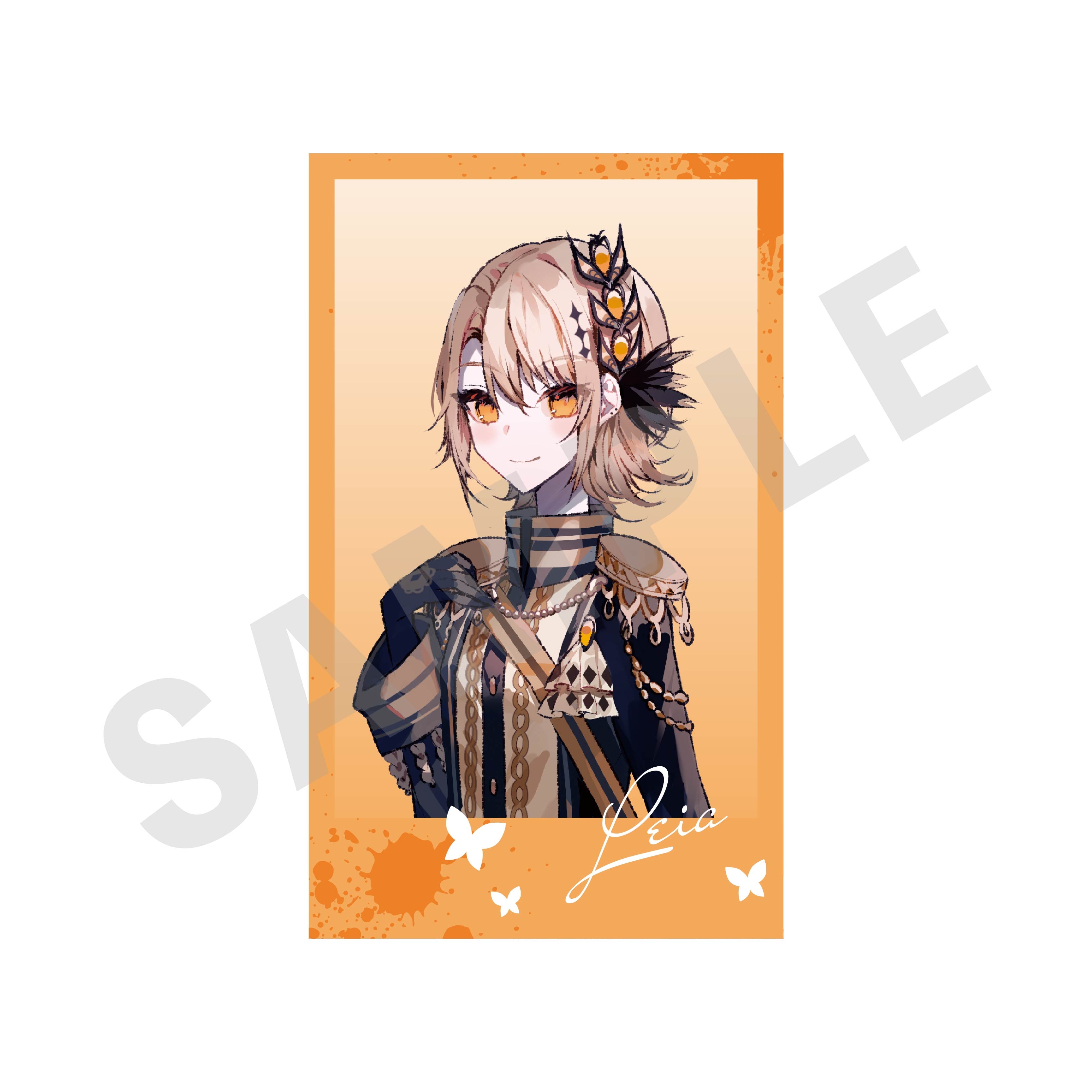 魔法少女ノ魔女裁判 のグッズ、蓮見レイアのカードの画像です