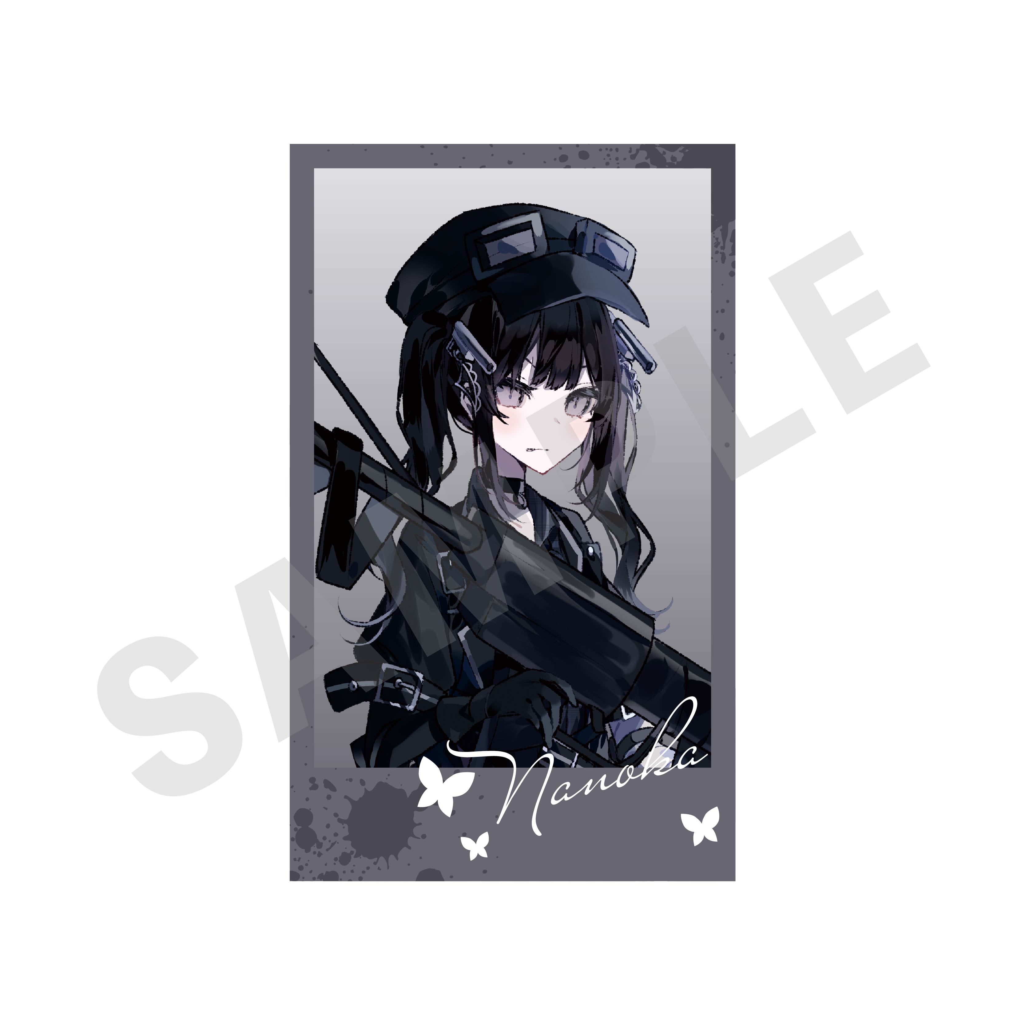 魔法少女ノ魔女裁判 のグッズ、黒部ナノカのカードの画像です