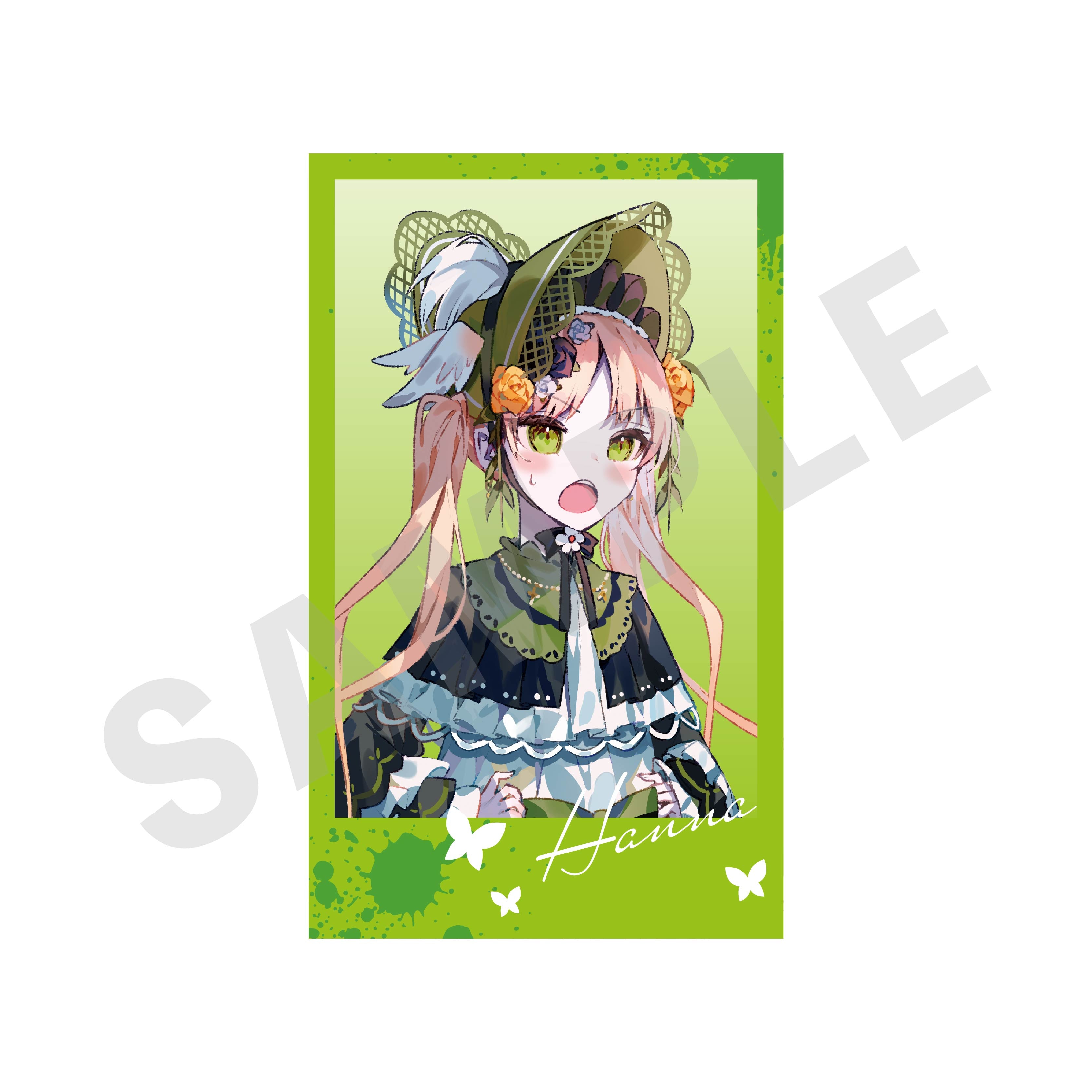 魔法少女ノ魔女裁判 のグッズ、遠野ハンナのカードの画像です