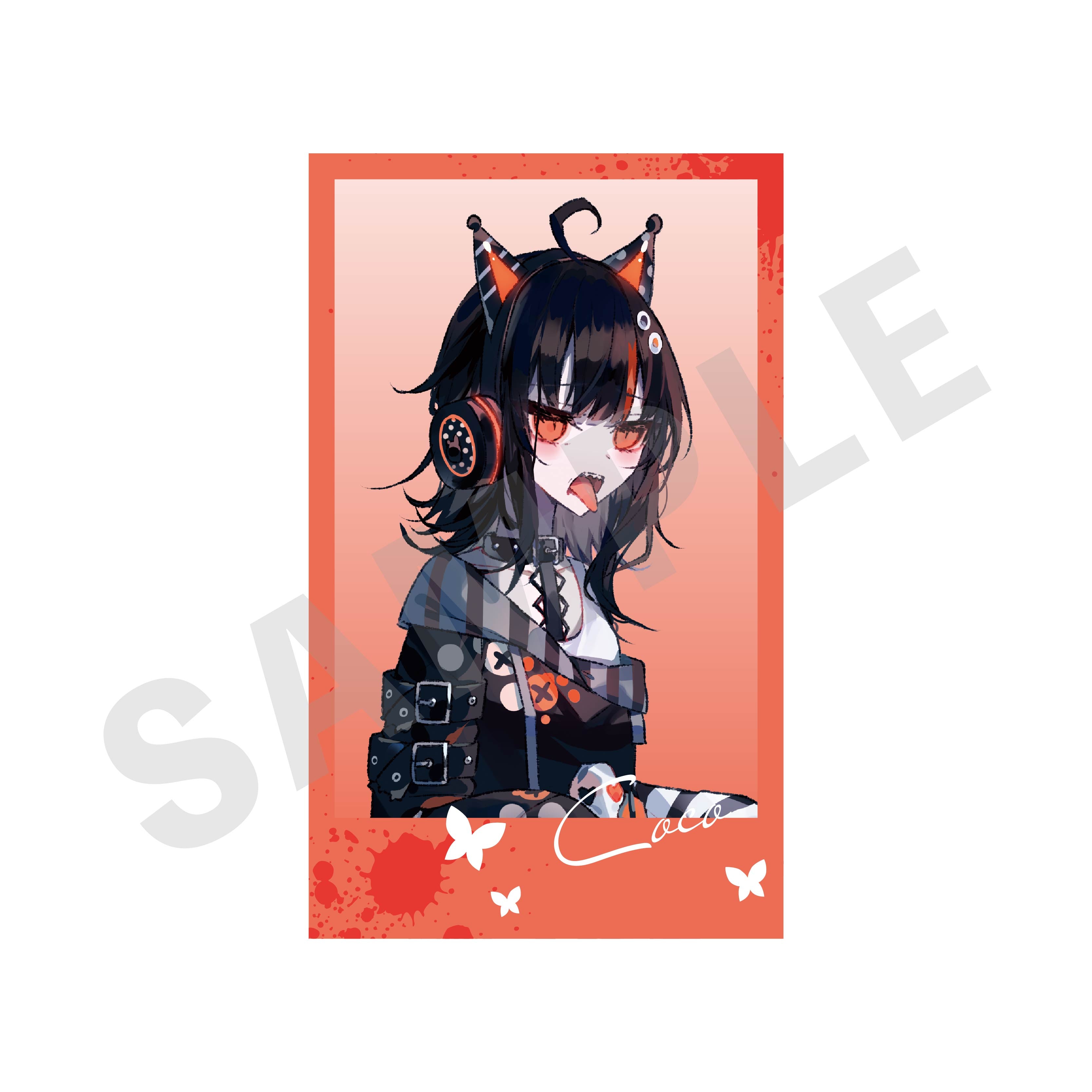 魔法少女ノ魔女裁判 のグッズ、沢渡ココのカードの画像です