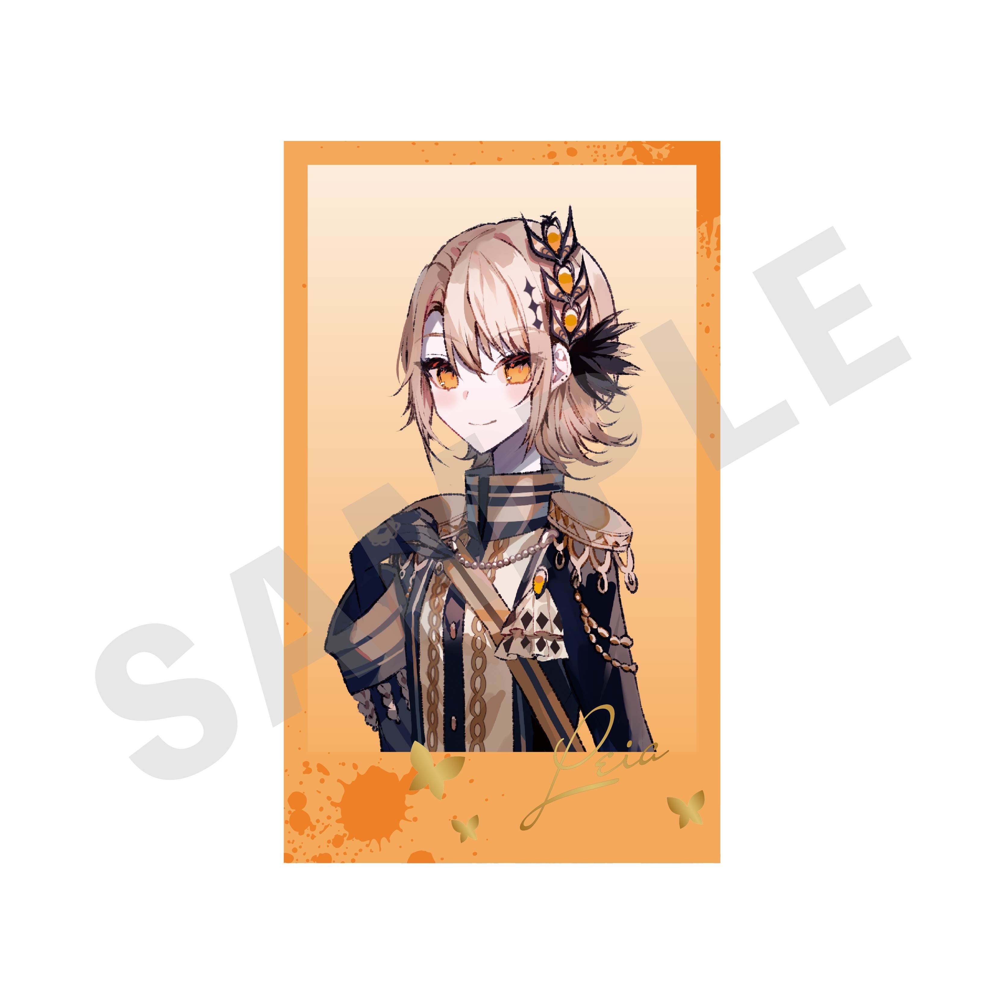 魔法少女ノ魔女裁判 のグッズ、蓮見レイアのカードの画像です