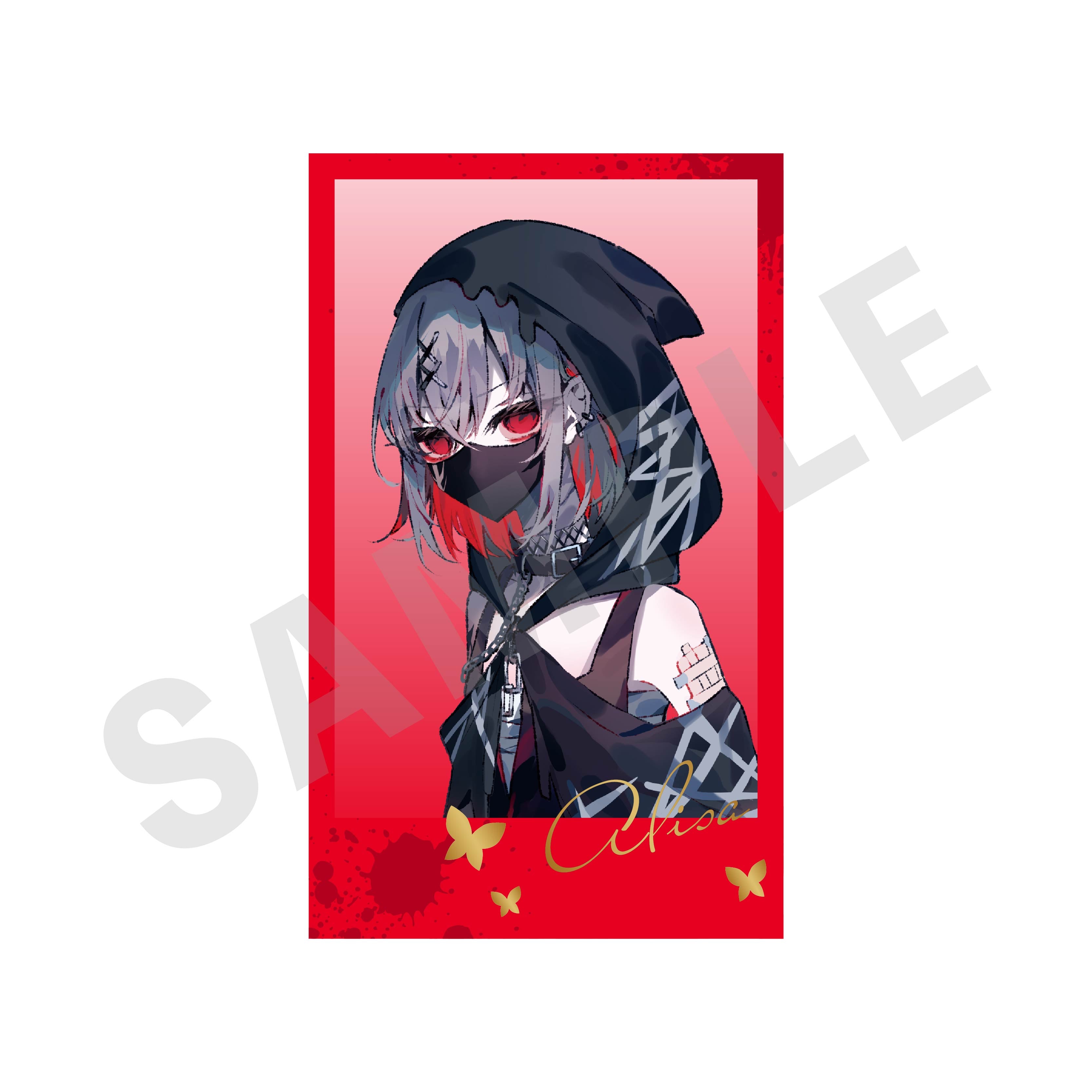 魔法少女ノ魔女裁判 のグッズ、紫藤アリサのカードの画像です