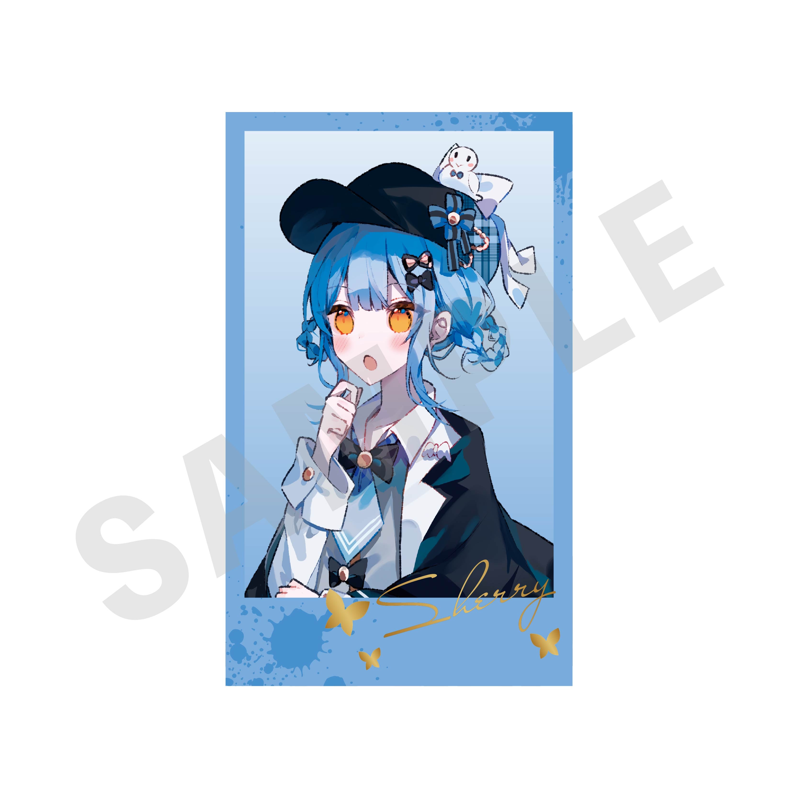 魔法少女ノ魔女裁判 のグッズ、橘シェリーのカードの画像です