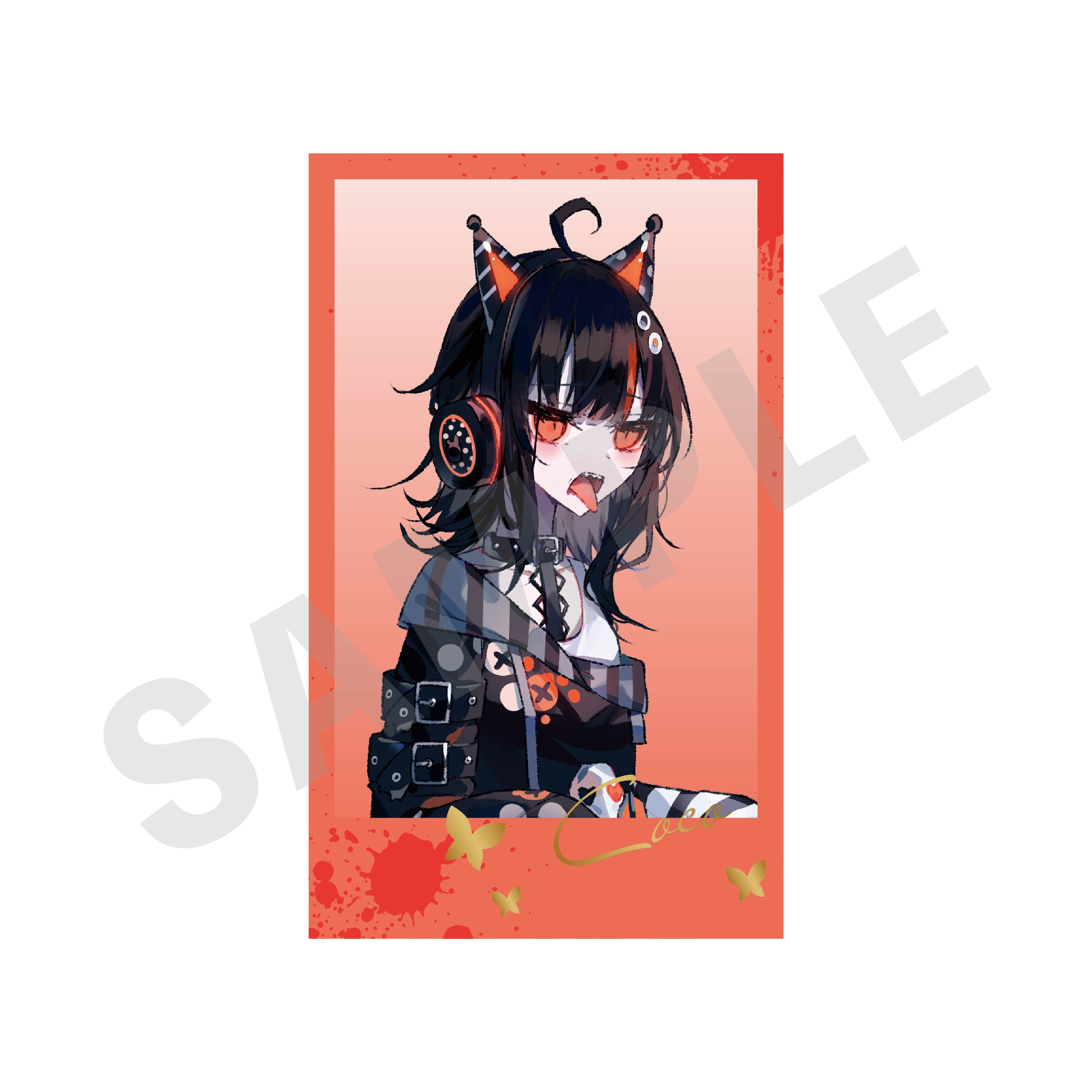 魔法少女ノ魔女裁判 のグッズ、沢渡ココのカードの画像です