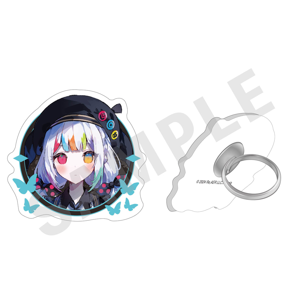 魔法少女ノ魔女裁判」 ふぃんこれ（アクリルリング） （城ヶ崎