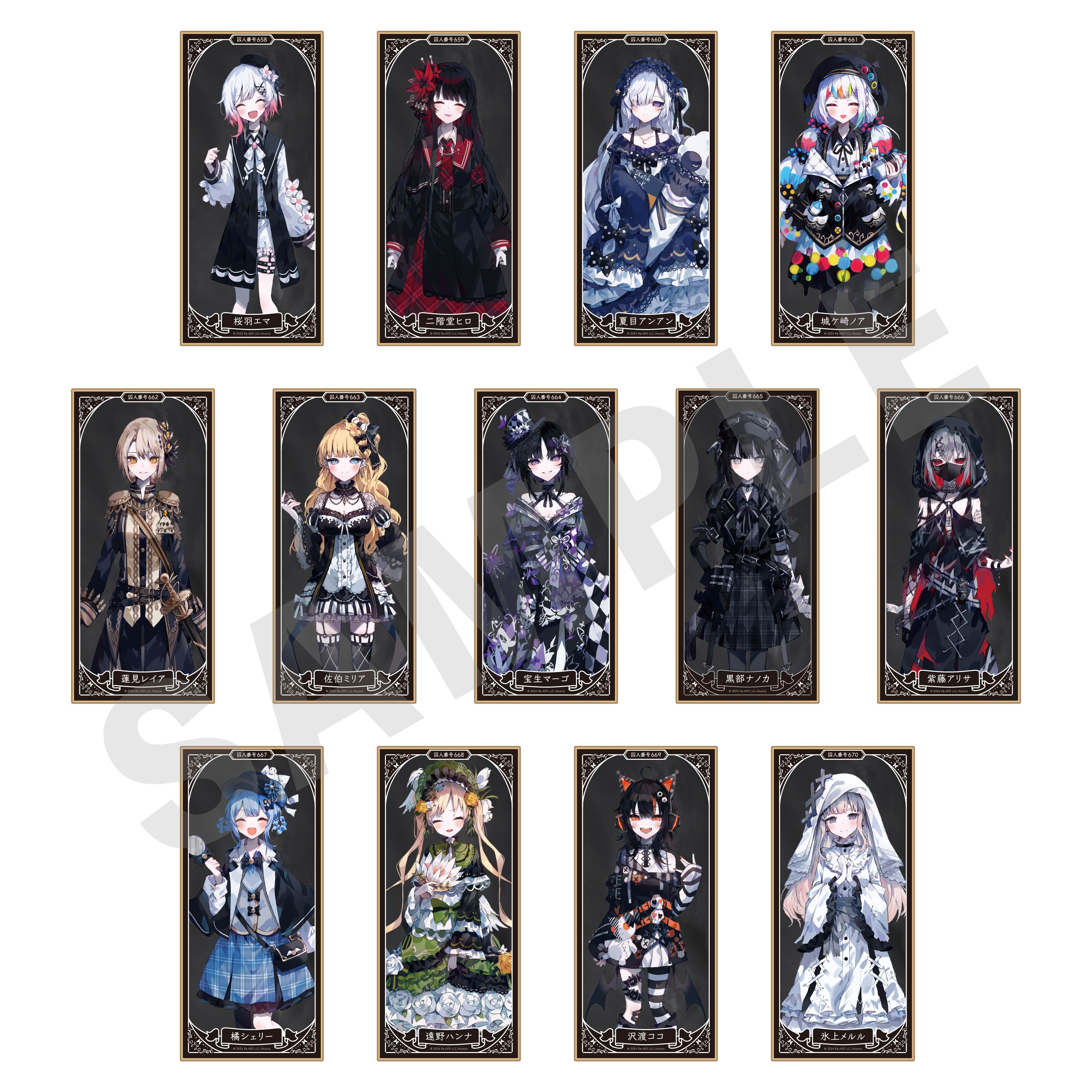 魔法少女ノ魔女裁判 のグッズ、色紙の1枚目の画像です