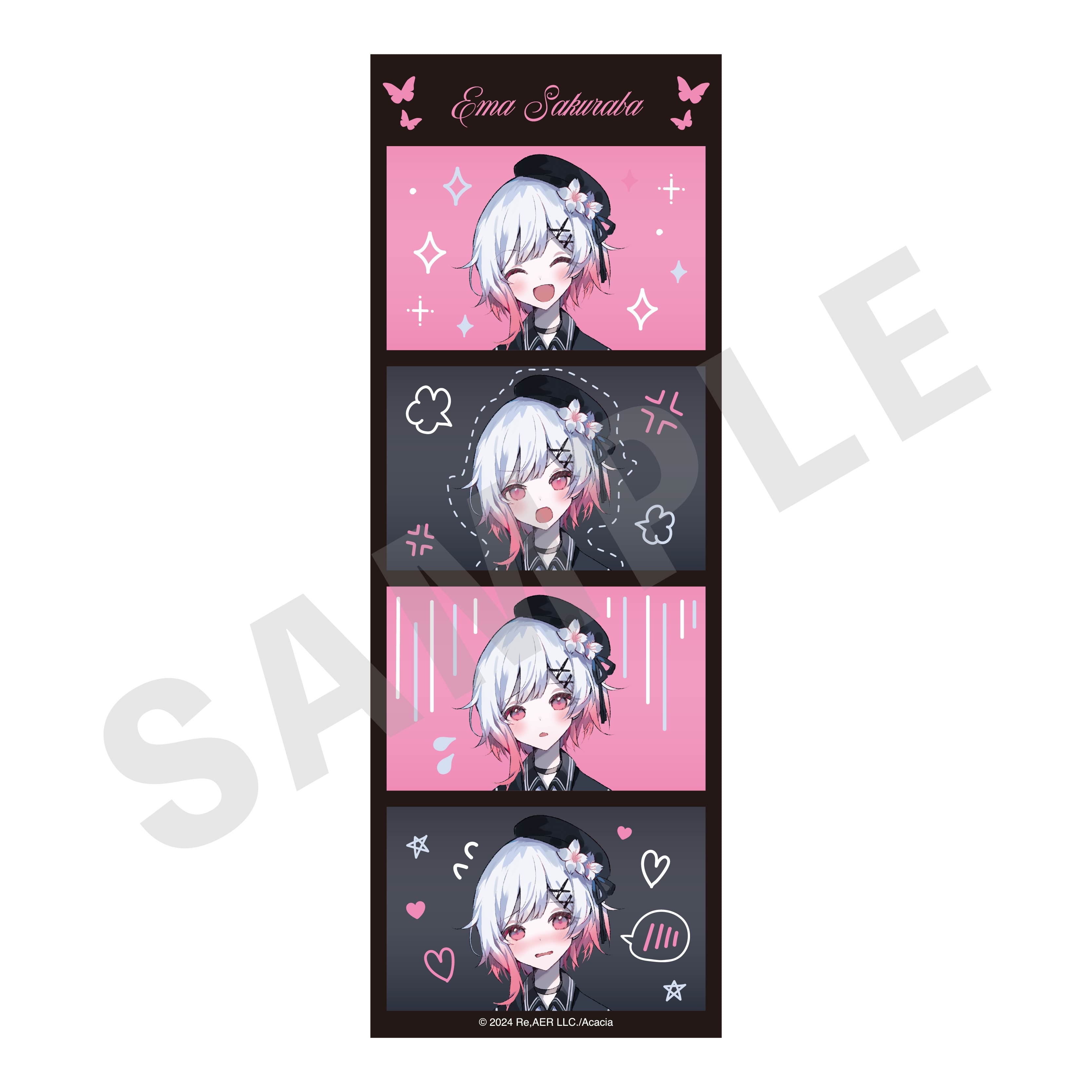 魔法少女ノ魔女裁判 のグッズ、桜羽エマのカードの画像です