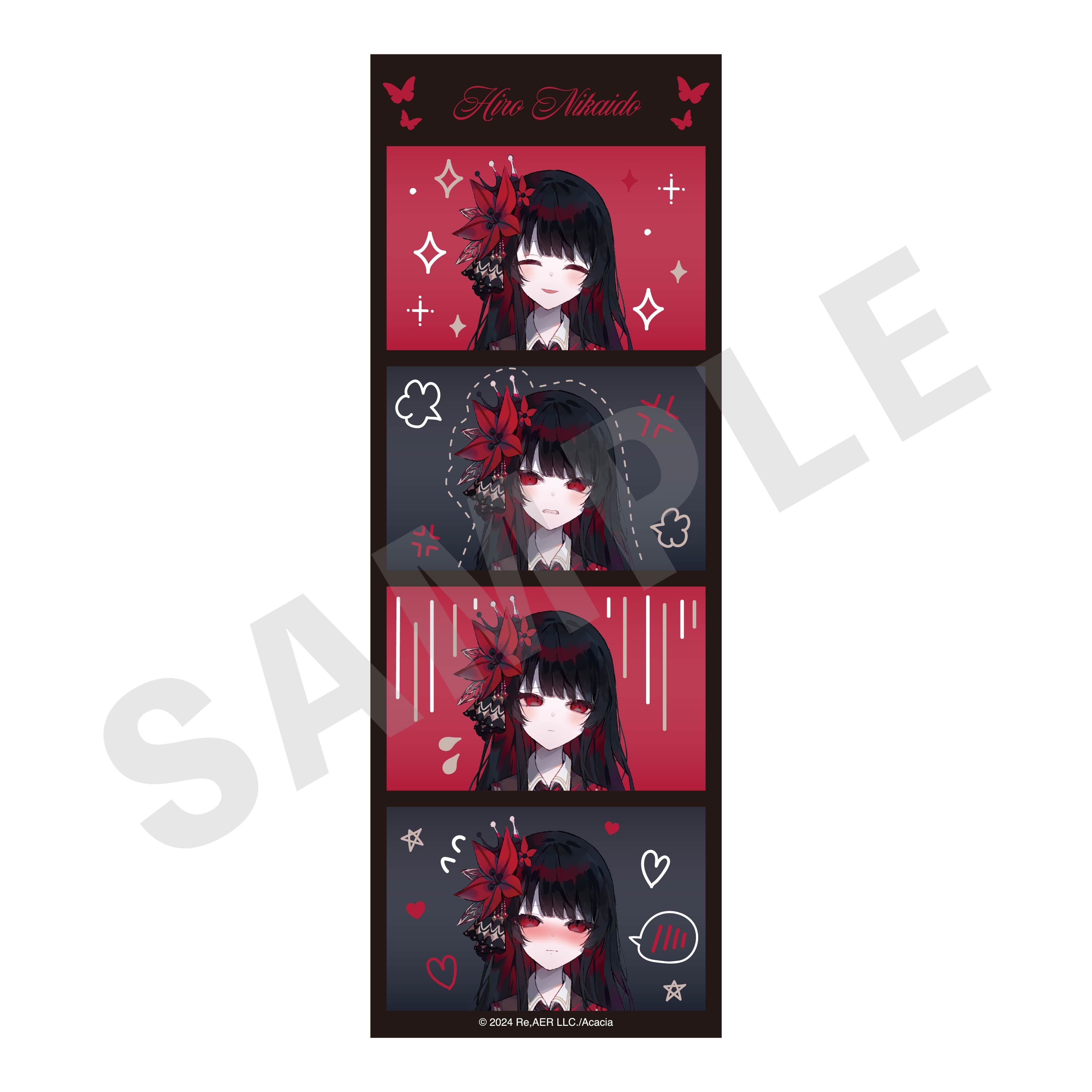 魔法少女ノ魔女裁判 のグッズ、二階堂ヒロのカードの画像です