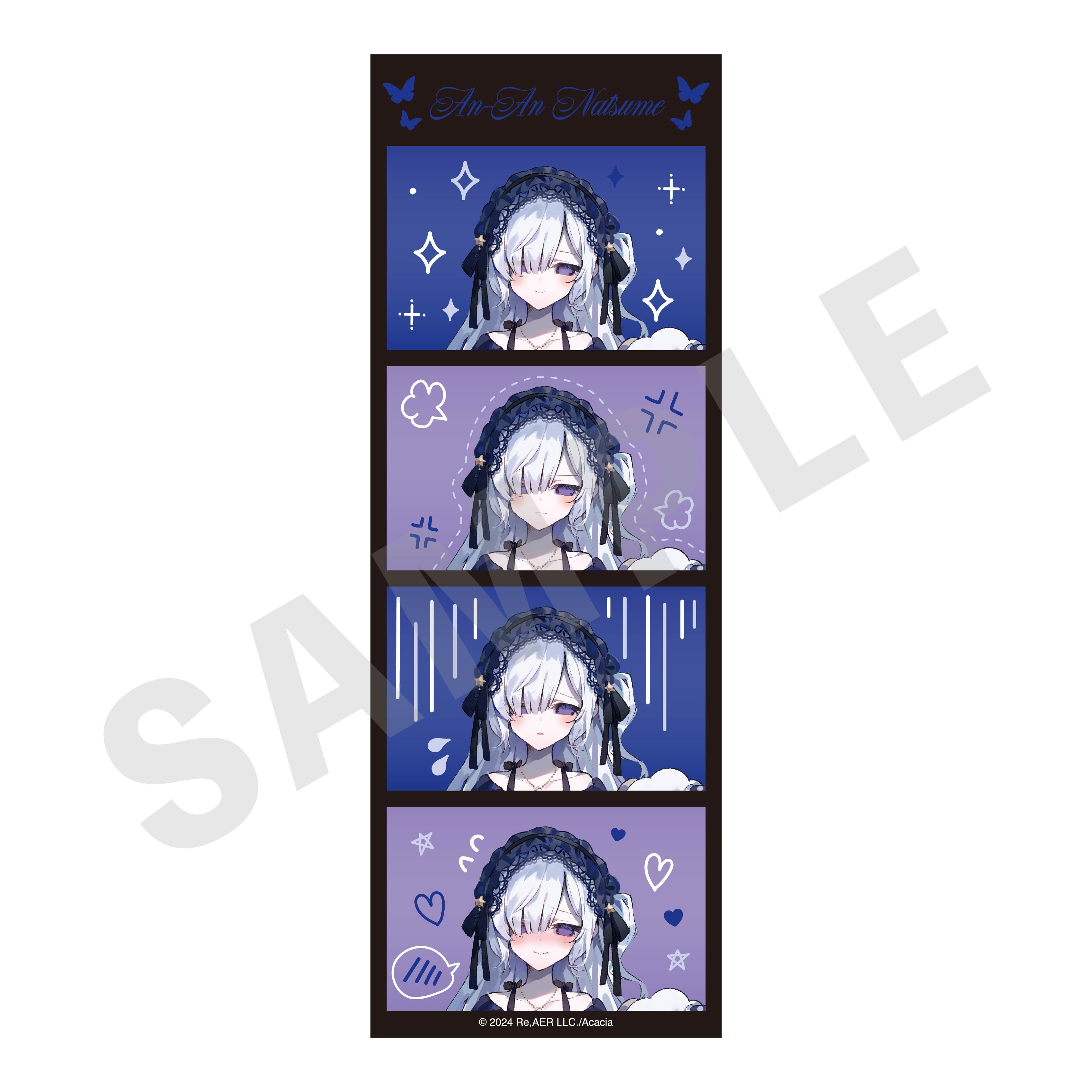 魔法少女ノ魔女裁判 のグッズ、夏目アンアンのカードの画像です