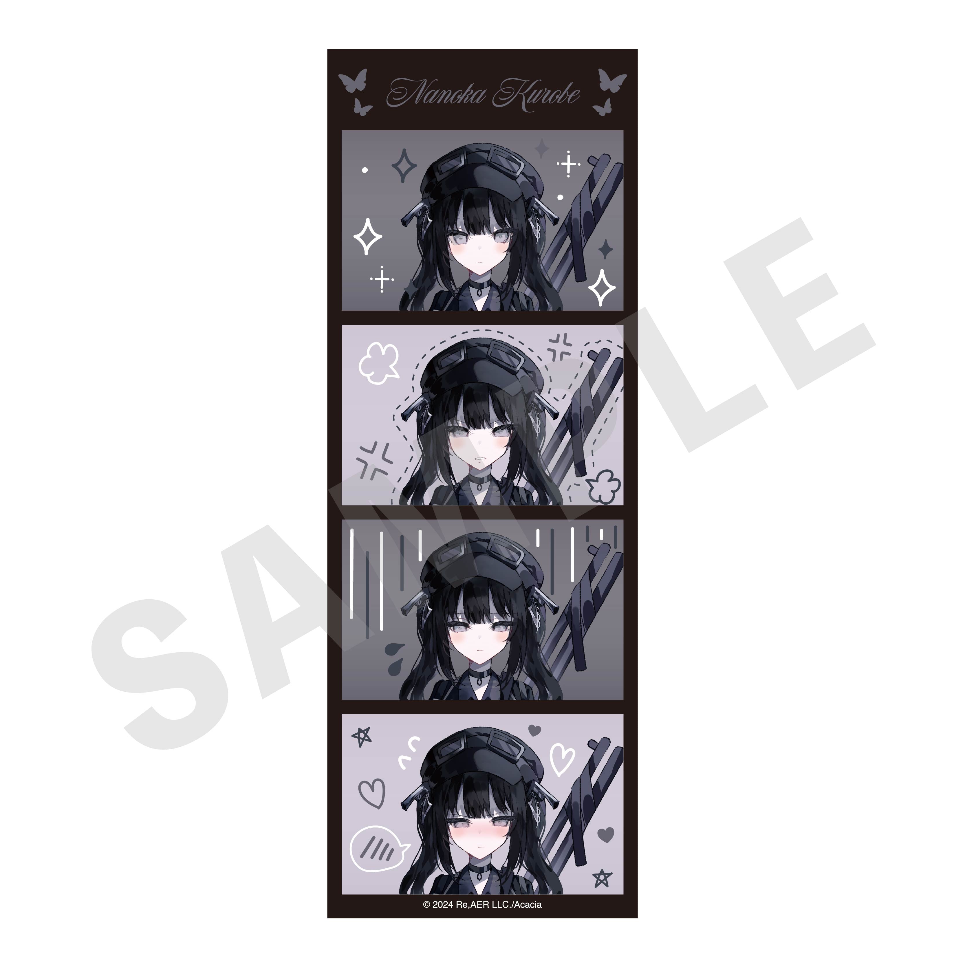 魔法少女ノ魔女裁判 のグッズ、黒部ナノカのカードの画像です