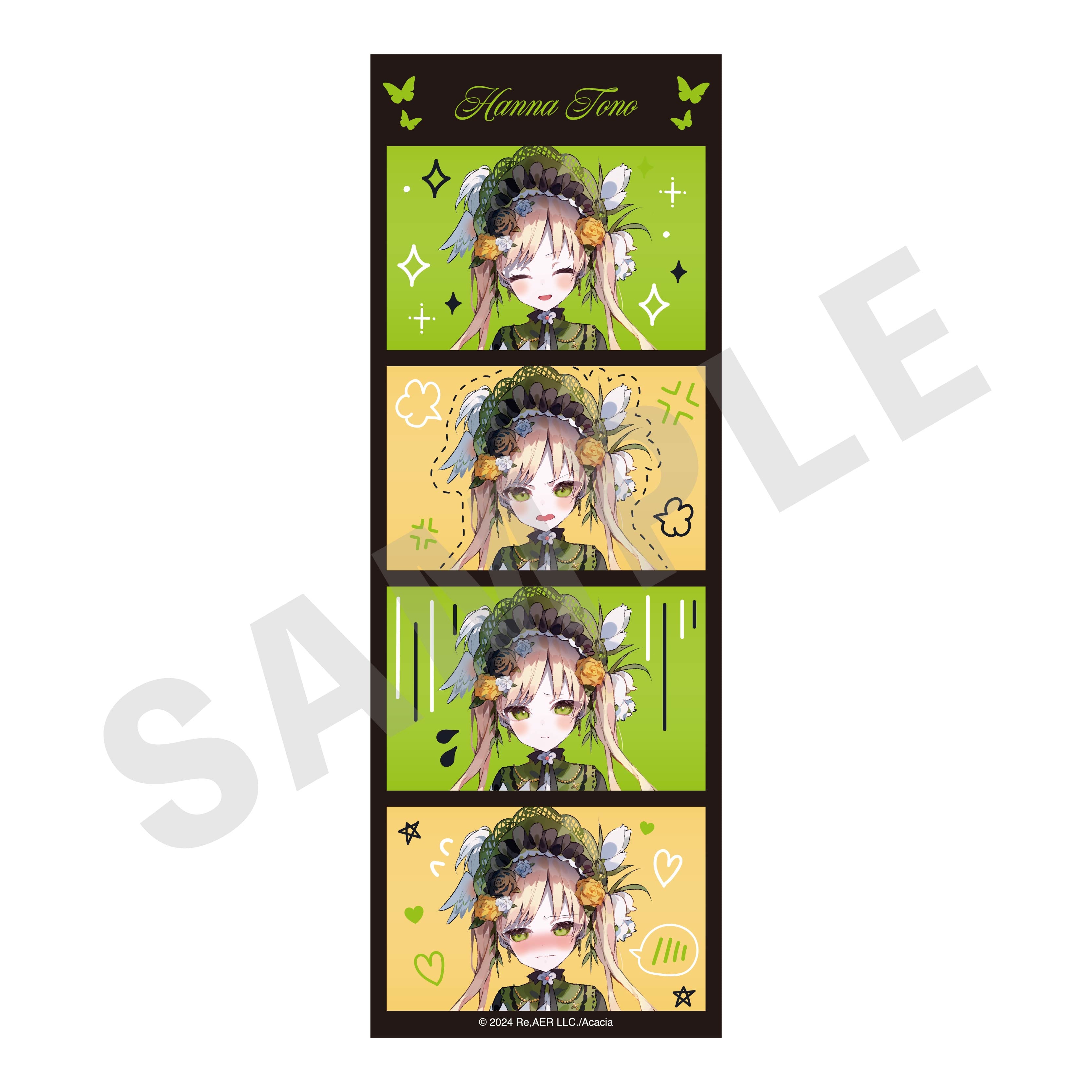 魔法少女ノ魔女裁判 のグッズ、遠野ハンナのカードの画像です