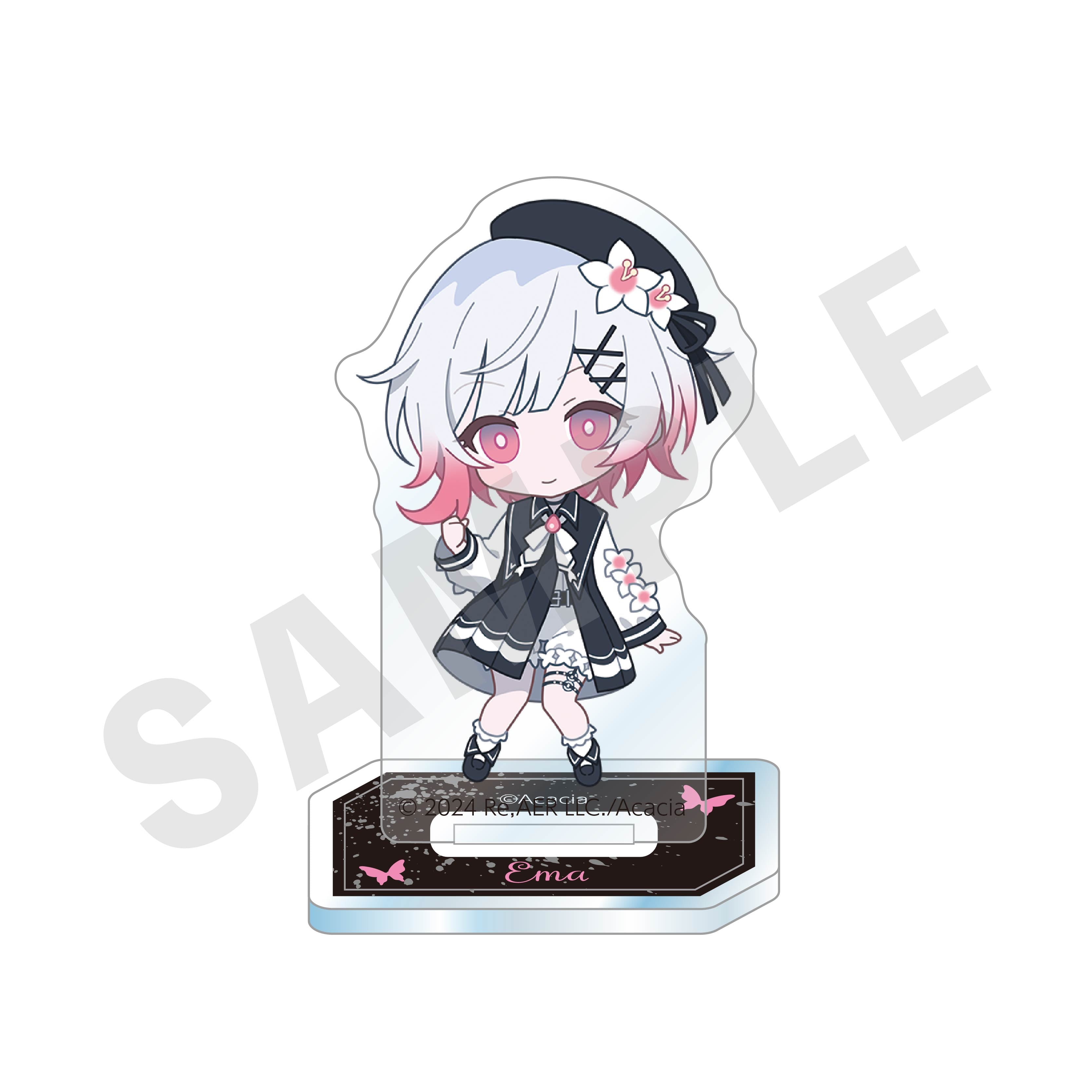 魔法少女ノ魔女裁判 のグッズ、桜羽エマのアクリルスタンドの画像です