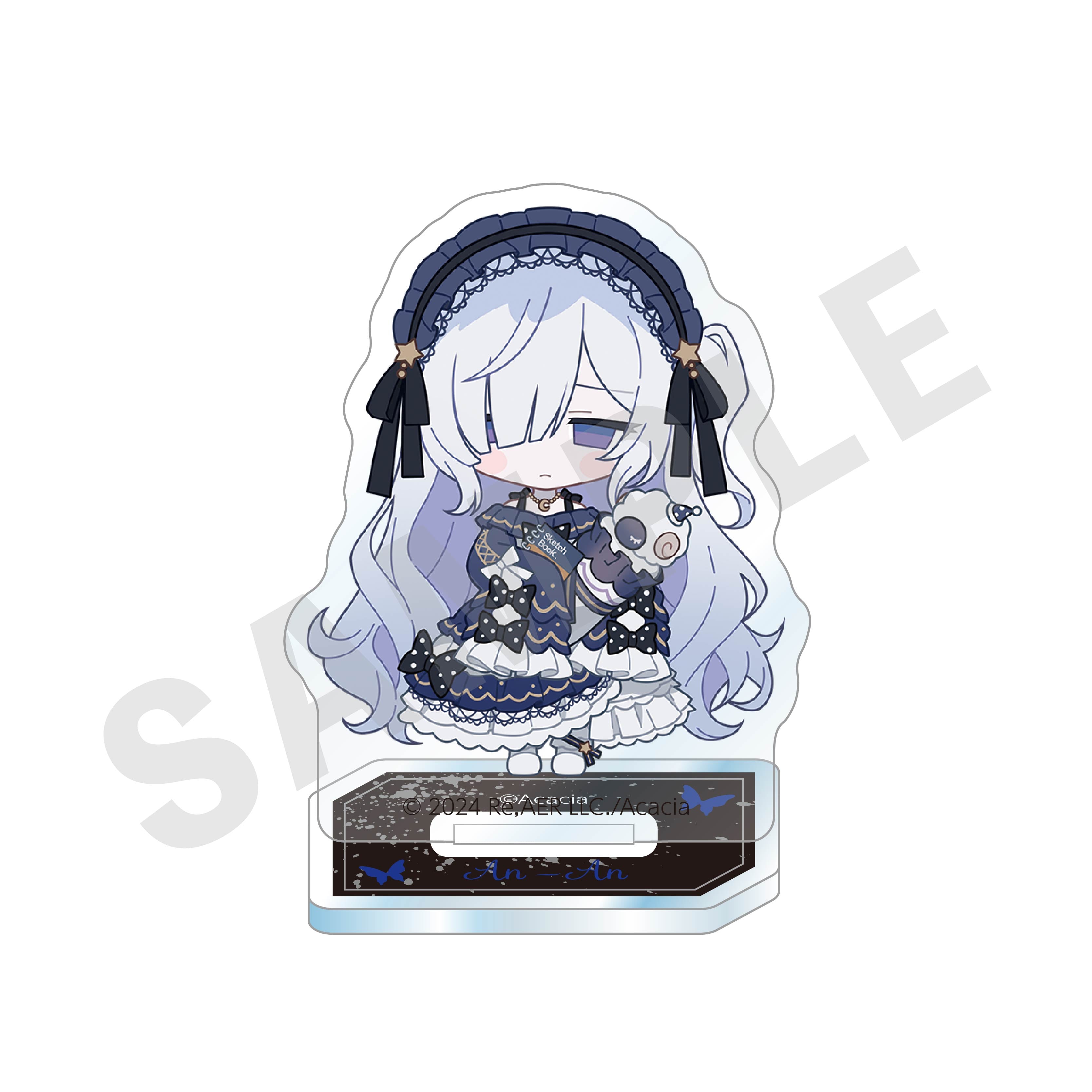 魔法少女ノ魔女裁判 のグッズ、夏目アンアンのアクリルスタンドの画像です