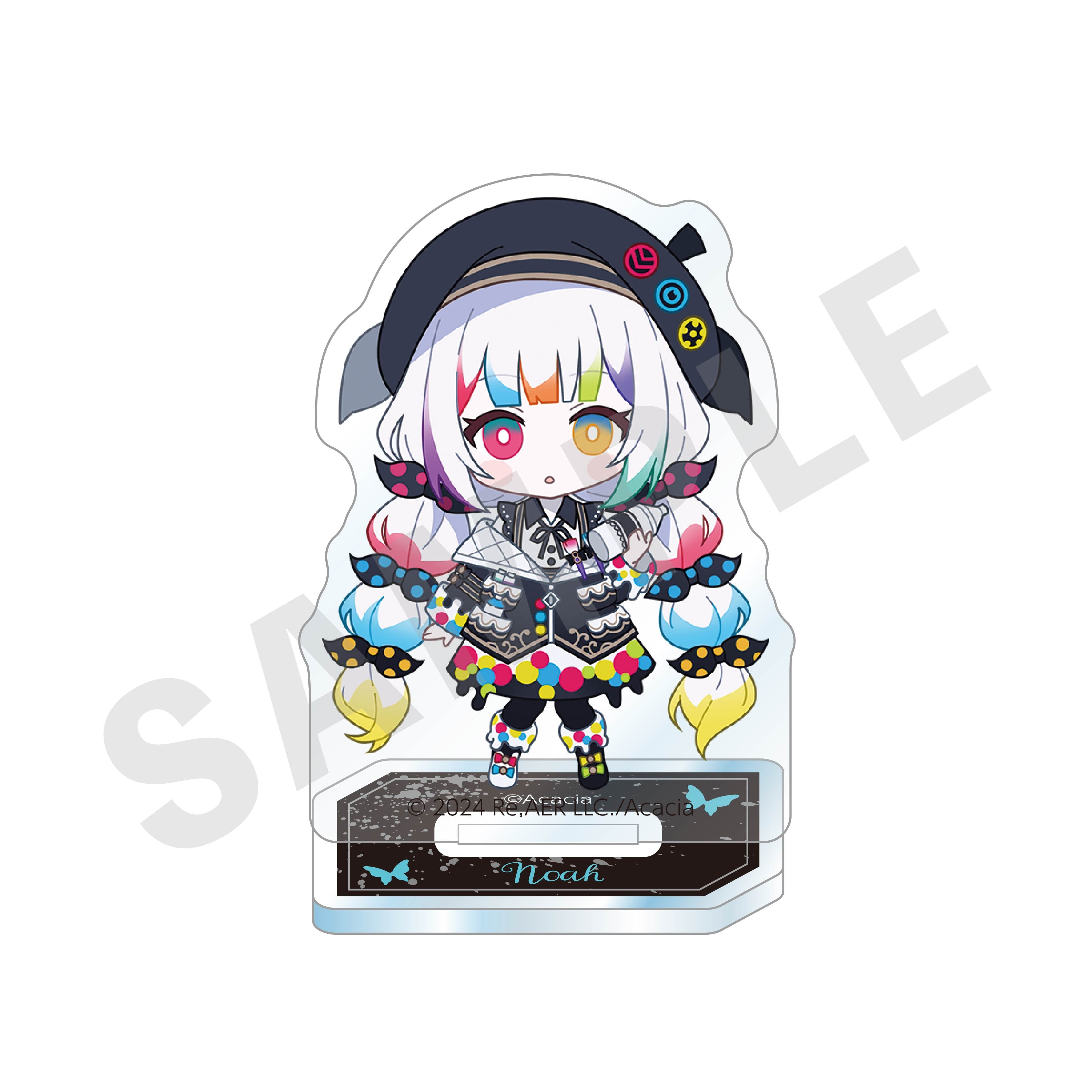 魔法少女ノ魔女裁判 のグッズ、城ヶ崎ノアのアクリルスタンドの画像です
