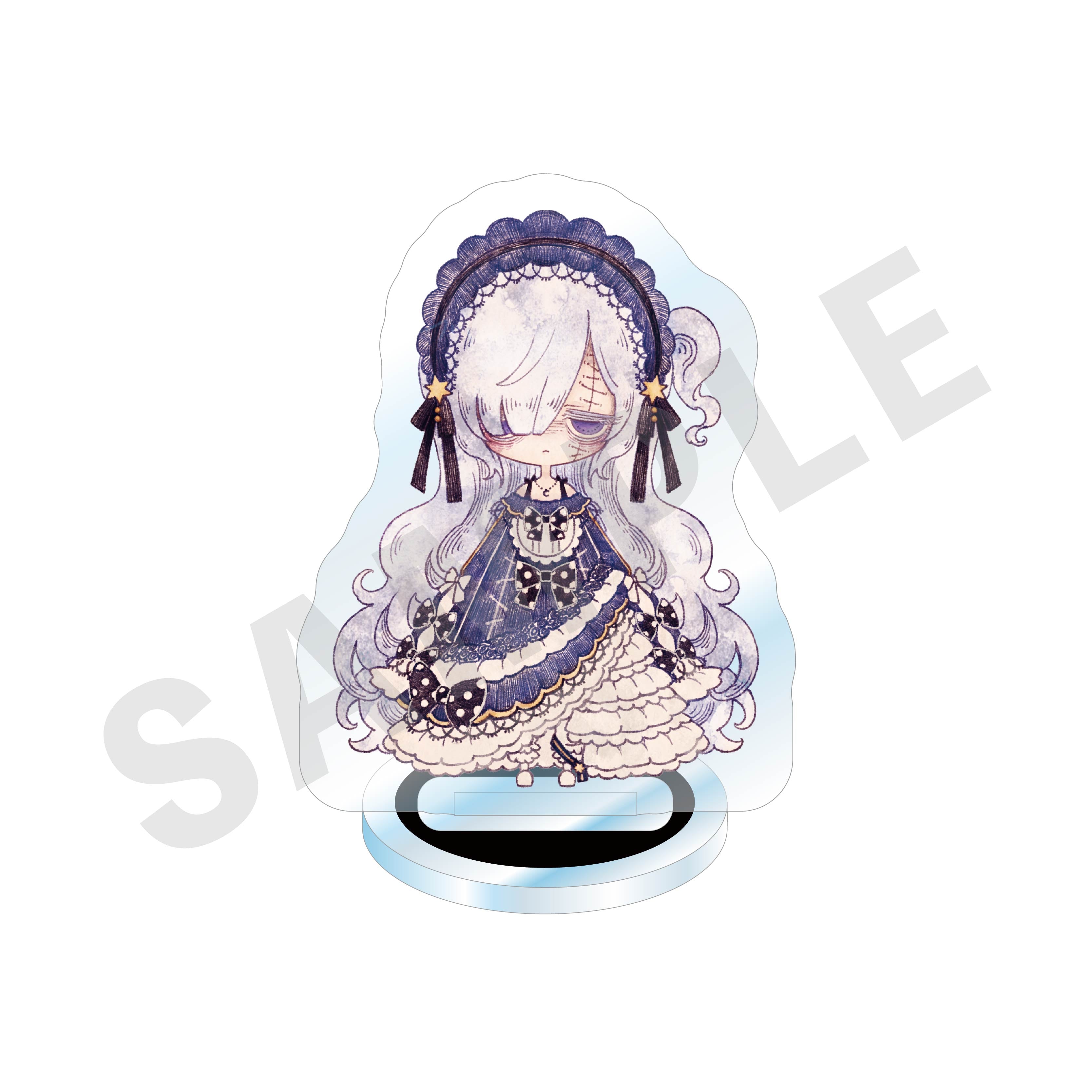 魔法少女ノ魔女裁判 のグッズ、夏目アンアンのアクリルスタンドの画像です