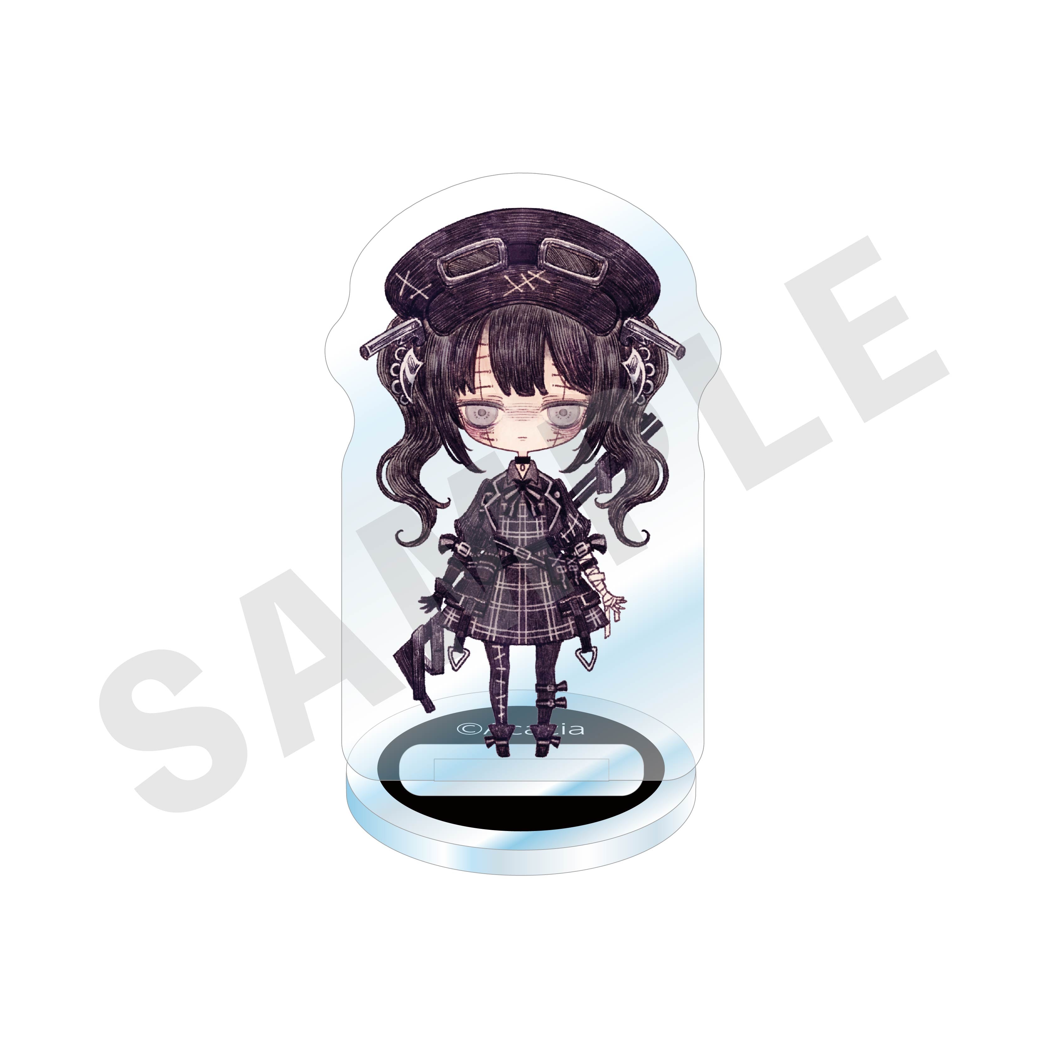 魔法少女ノ魔女裁判 のグッズ、黒部ナノカのアクリルスタンドの画像です