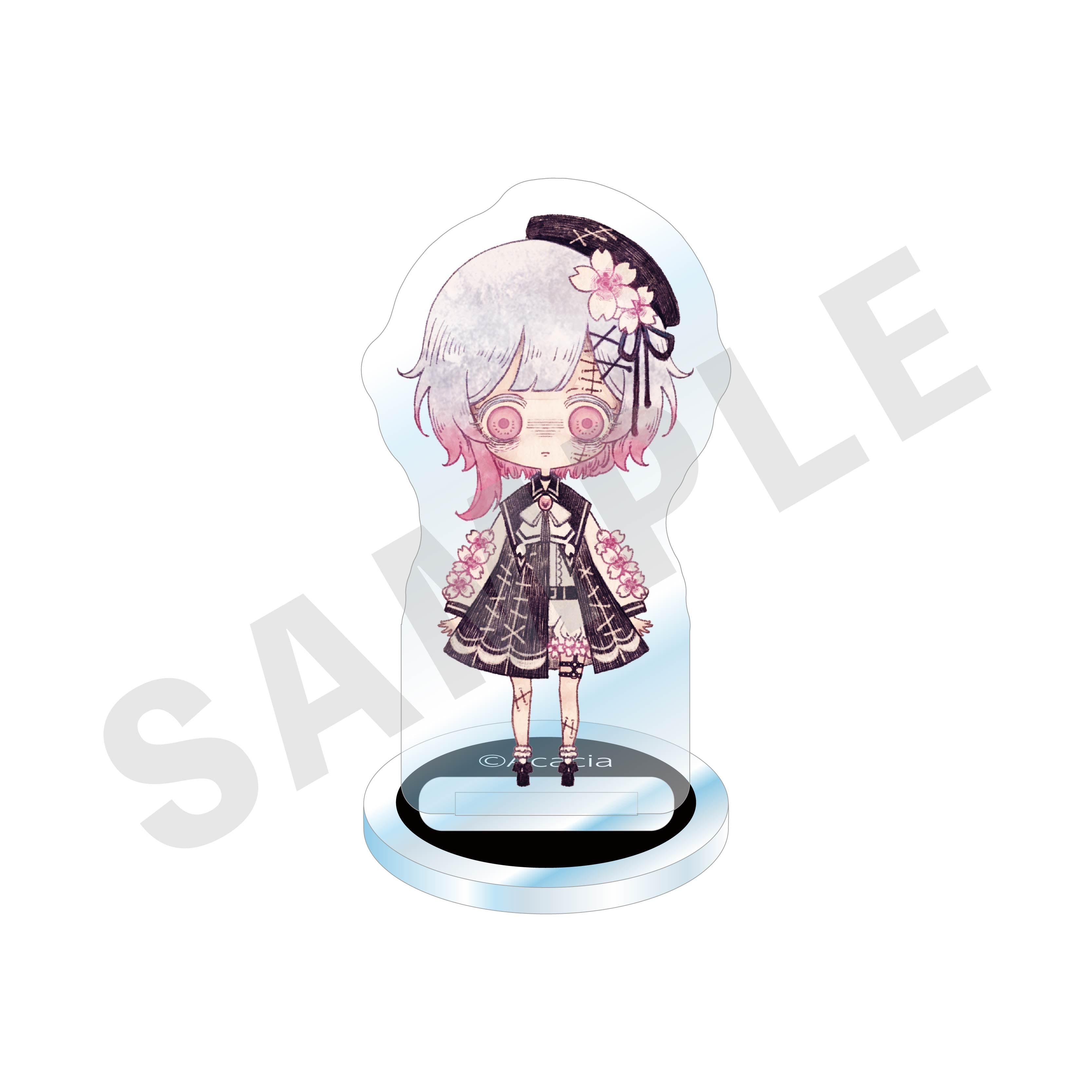 魔法少女ノ魔女裁判 のグッズ、桜羽エマのアクリルスタンドの画像です