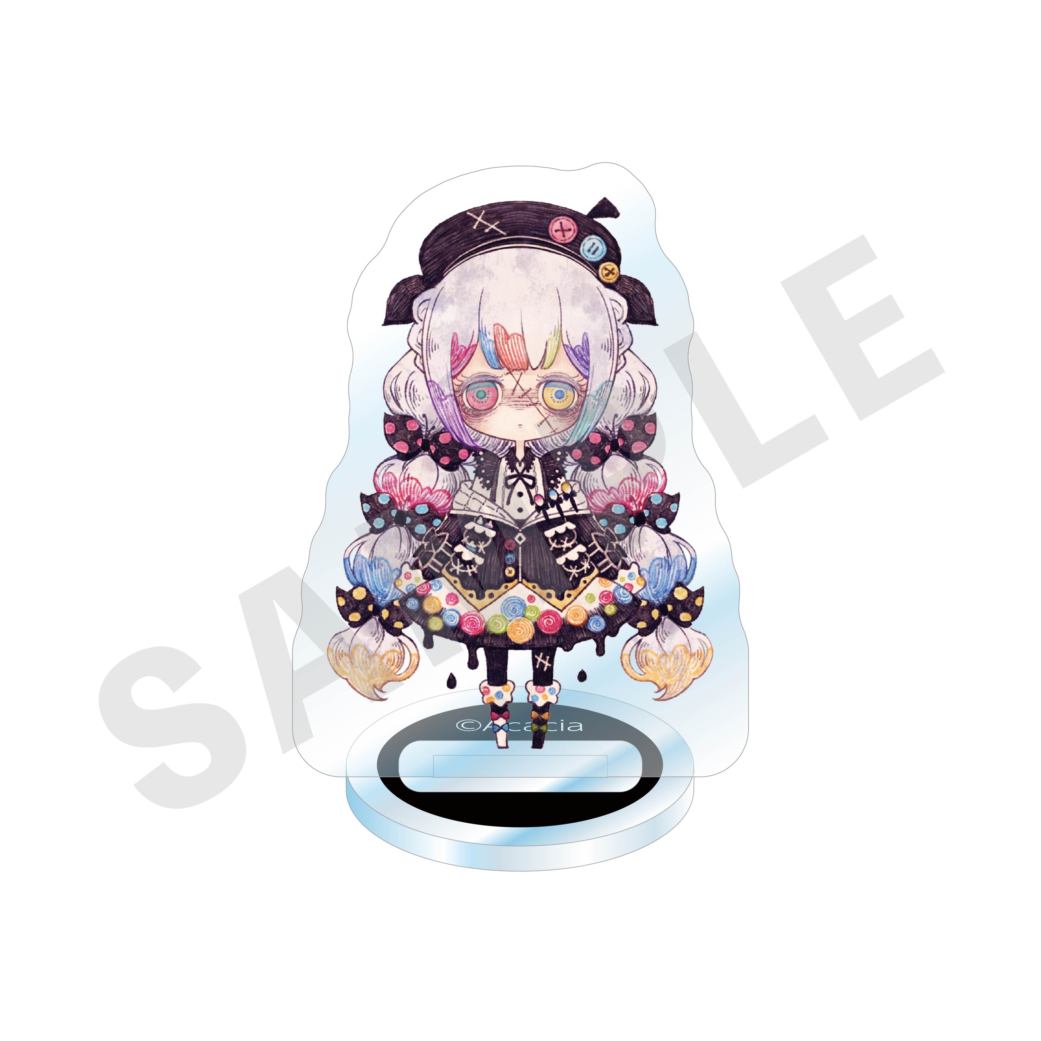 魔法少女ノ魔女裁判 のグッズ、城ヶ崎ノアのアクリルスタンドの画像です