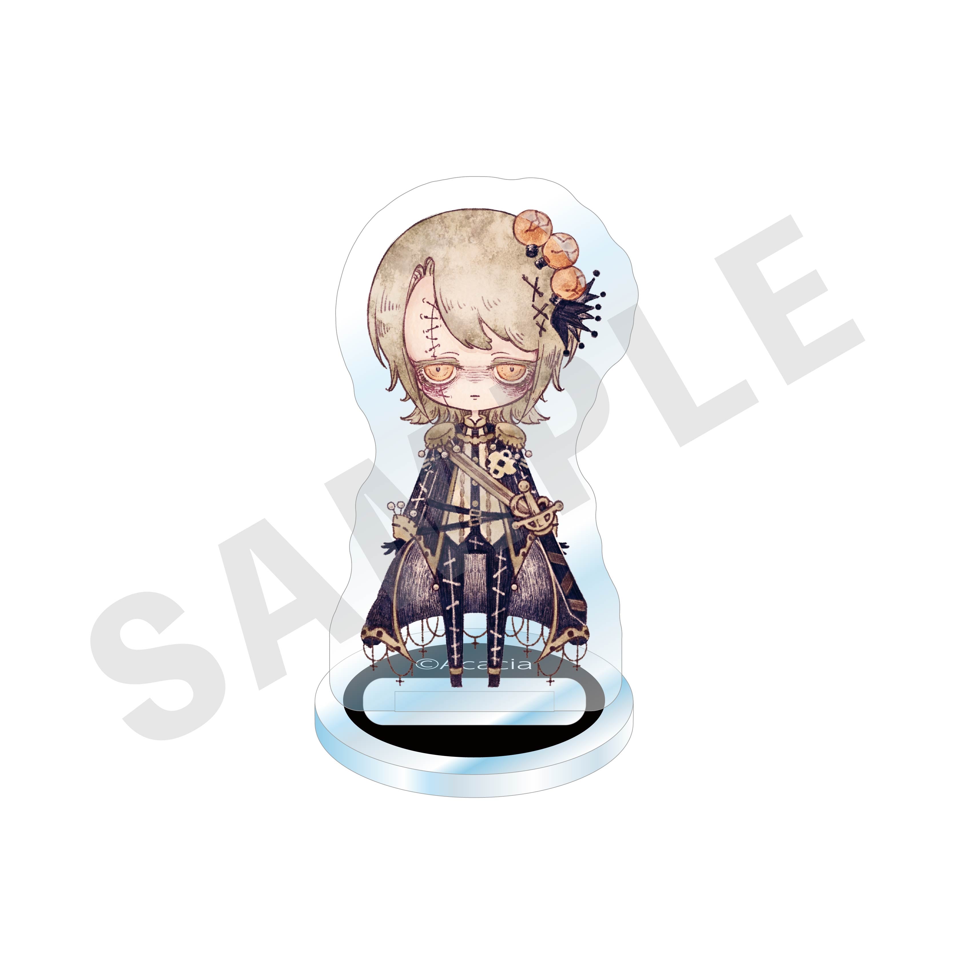 魔法少女ノ魔女裁判 のグッズ、蓮見レイアのアクリルスタンドの画像です