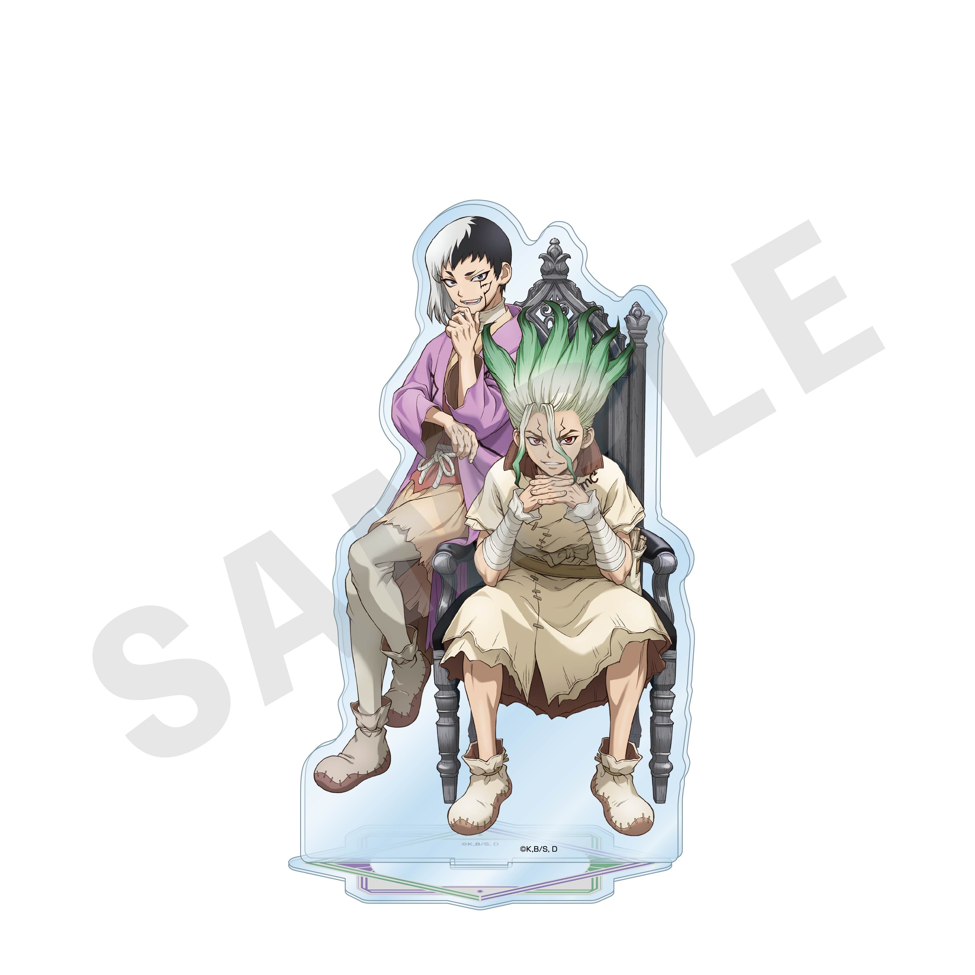 「Ｄｒ．ＳＴＯＮＥ」ペアアクリルスタンド（石神千空＆あさぎりゲン）