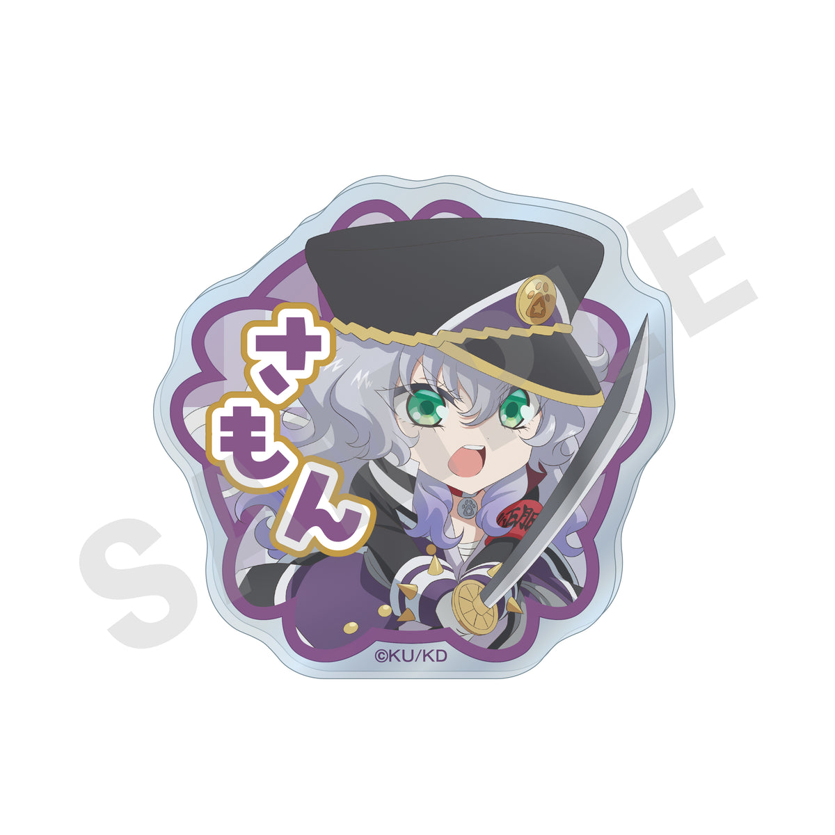 【レア】アニメイト限定　缶バッジ　愛琉志 ×15個　防衛部ハイカラ！特典 HIGH CARD ブラインドハート型缶バッジ デフォルメver.【アニメ