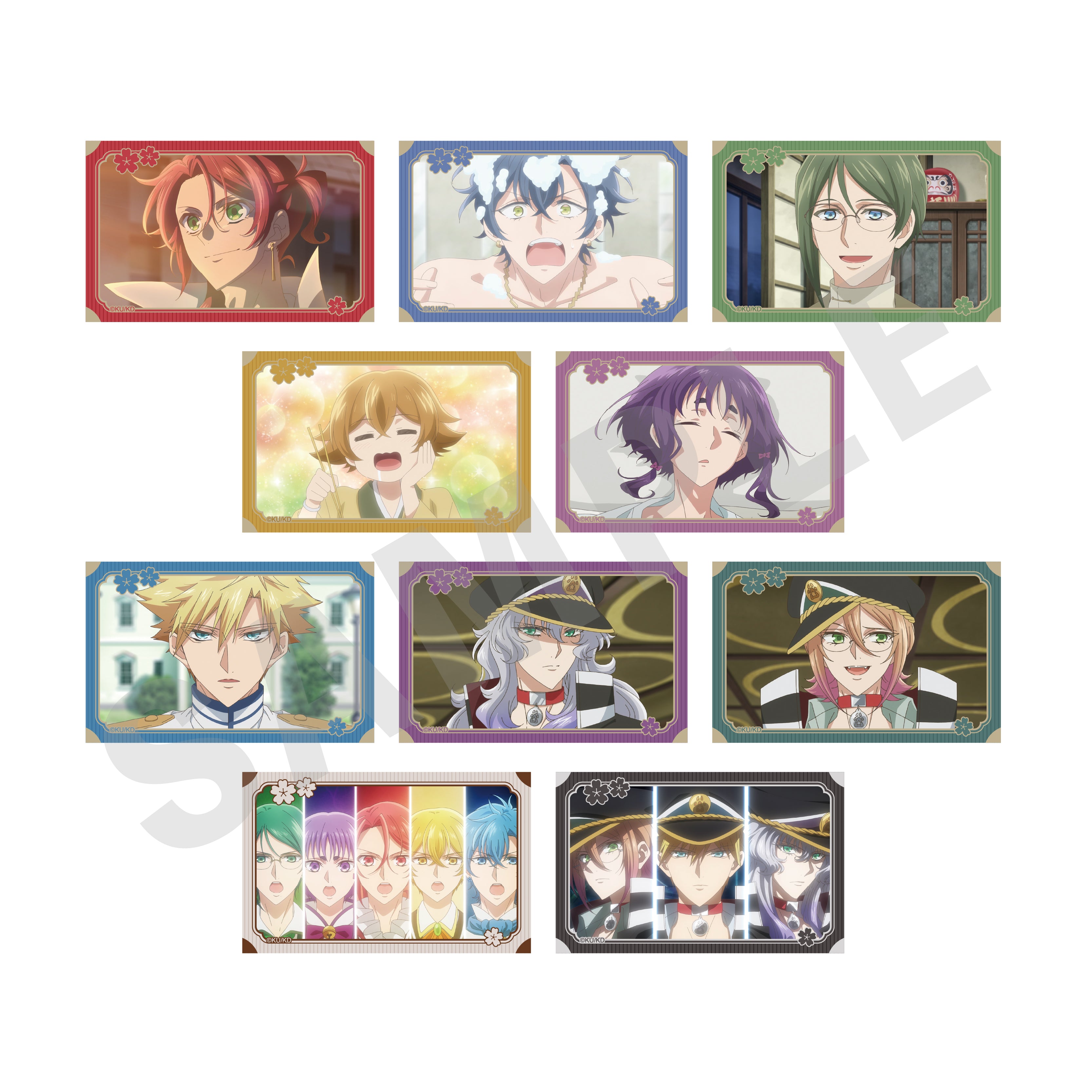 美男高校地球防衛部ハイカラ！ ～favorite series～のグッズ、カードの1枚目の画像です