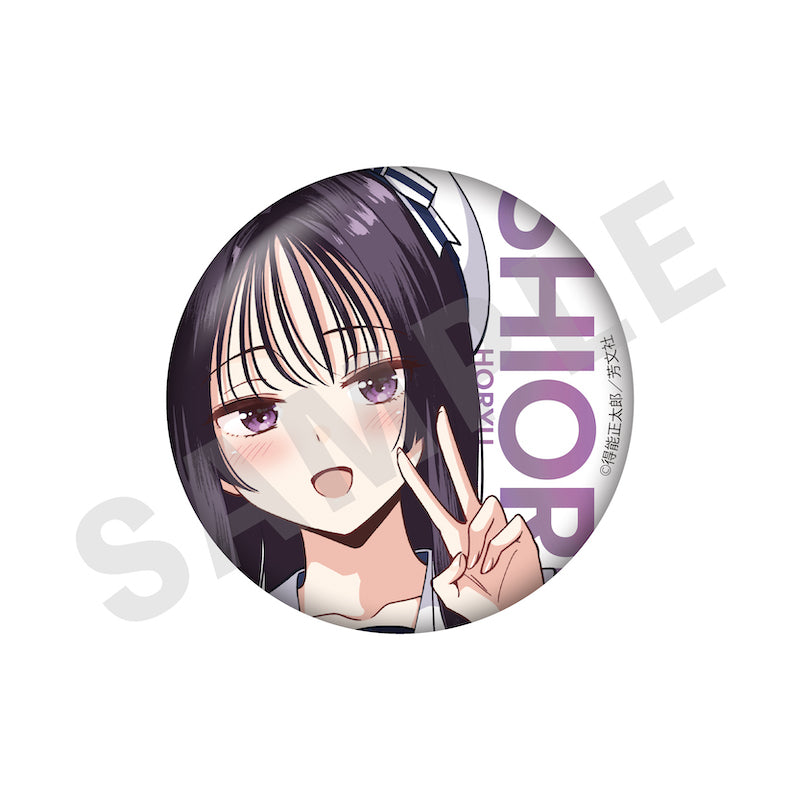 『IDOL×IDOL STORY！』 のグッズ、宝龍 紫織の缶バッジの画像です