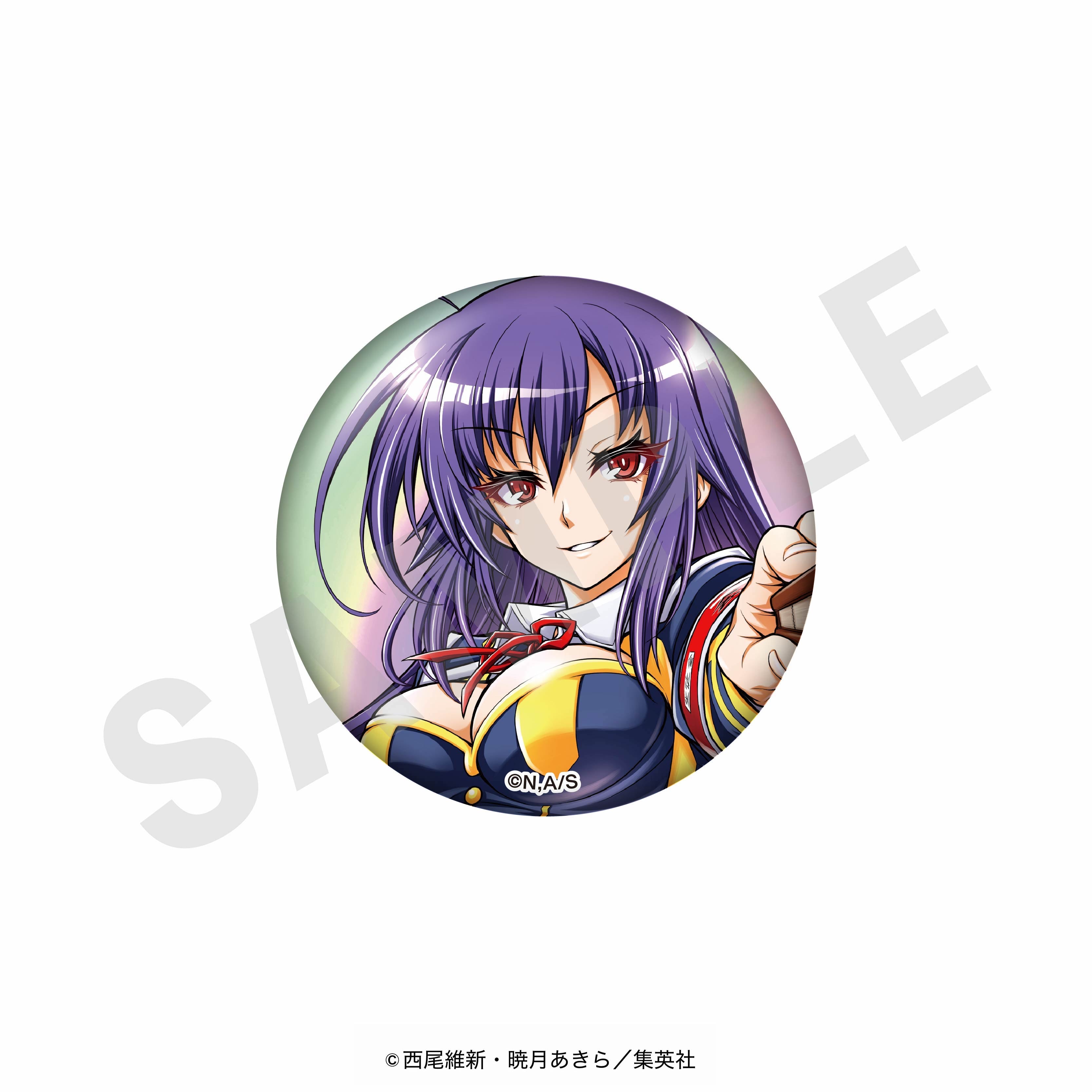 【全種セット】「めだかボックス」オーロラ缶バッジ(全12種)