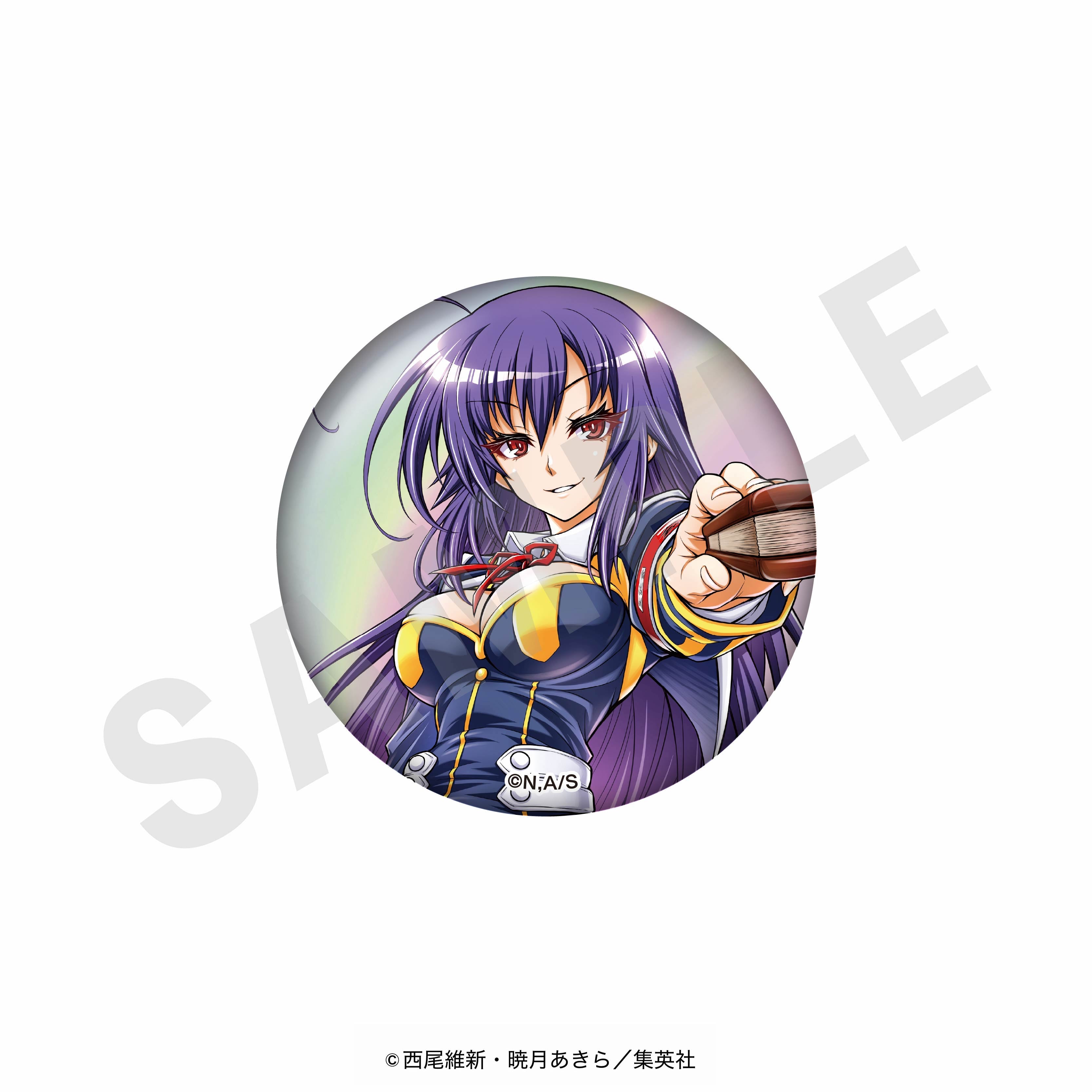 【全種セット】「めだかボックス」オーロラ缶バッジ(全12種) の商品画像3枚目です