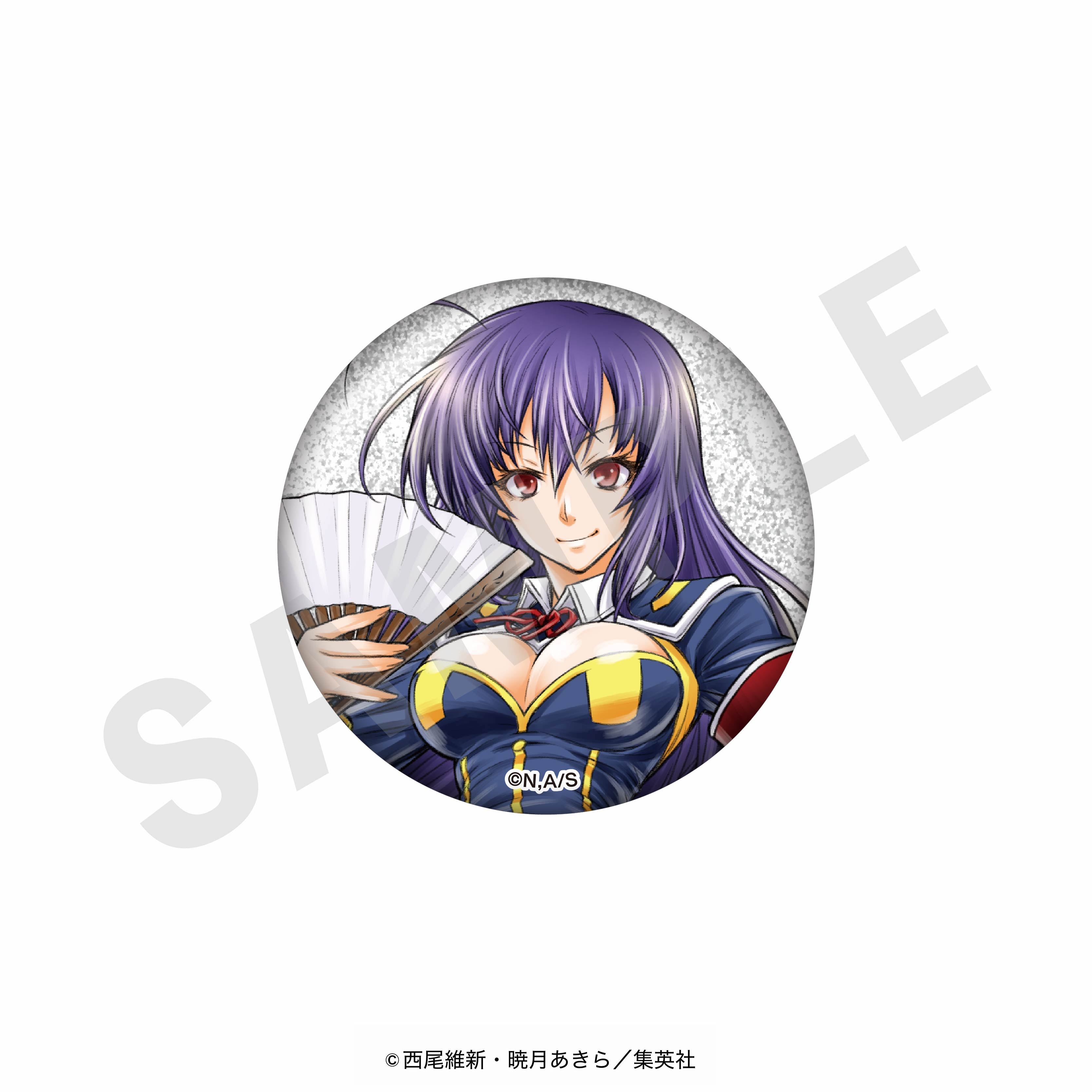 【単品】「めだかボックス」グリッター缶バッジ(全25種)