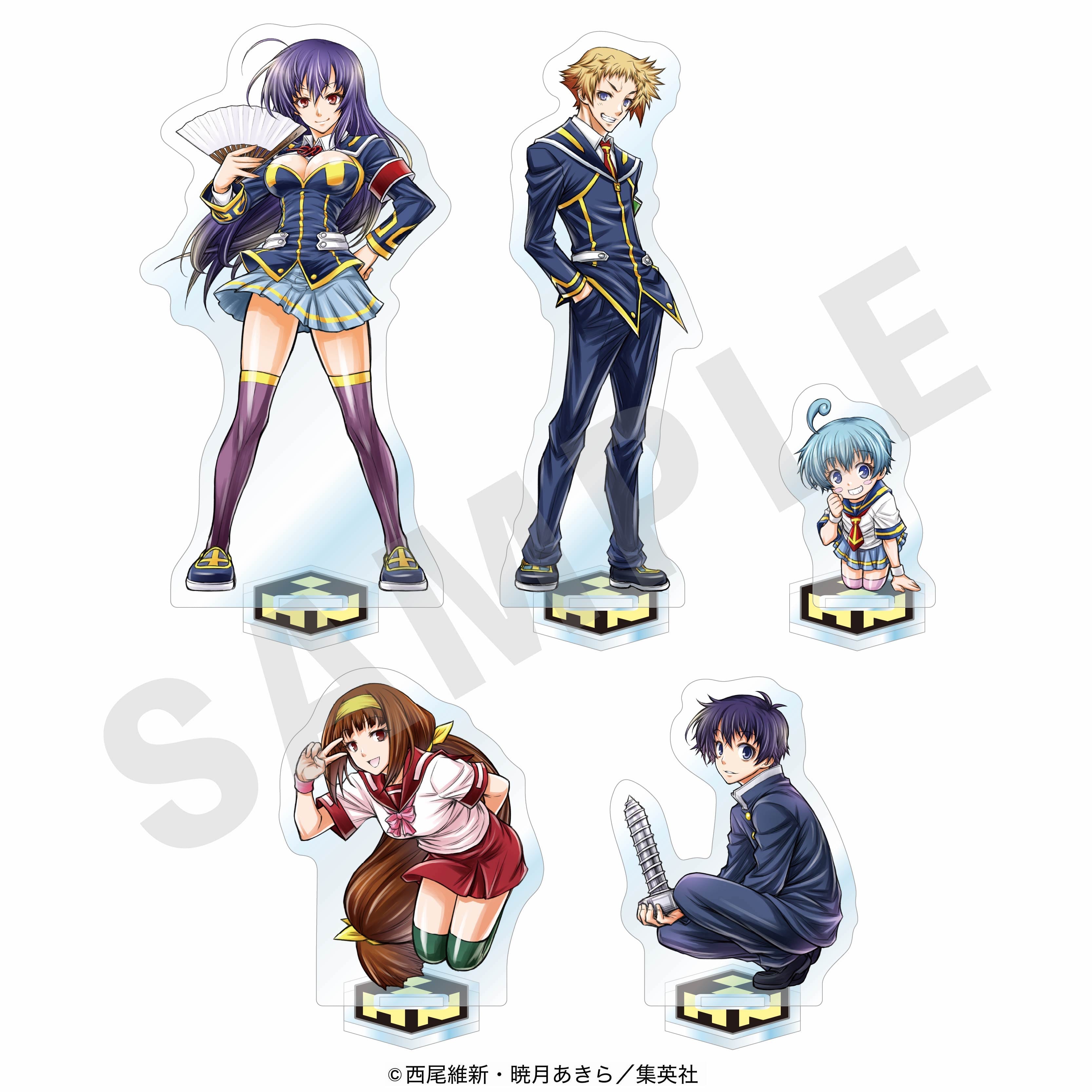「めだかボックス」アクリルジオラマ