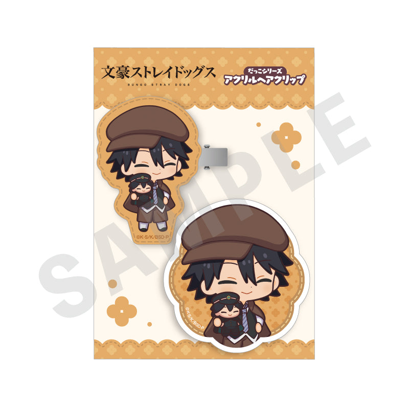 文豪ストレイドッグス のグッズ、江戸川乱歩のヘアクリップの画像です