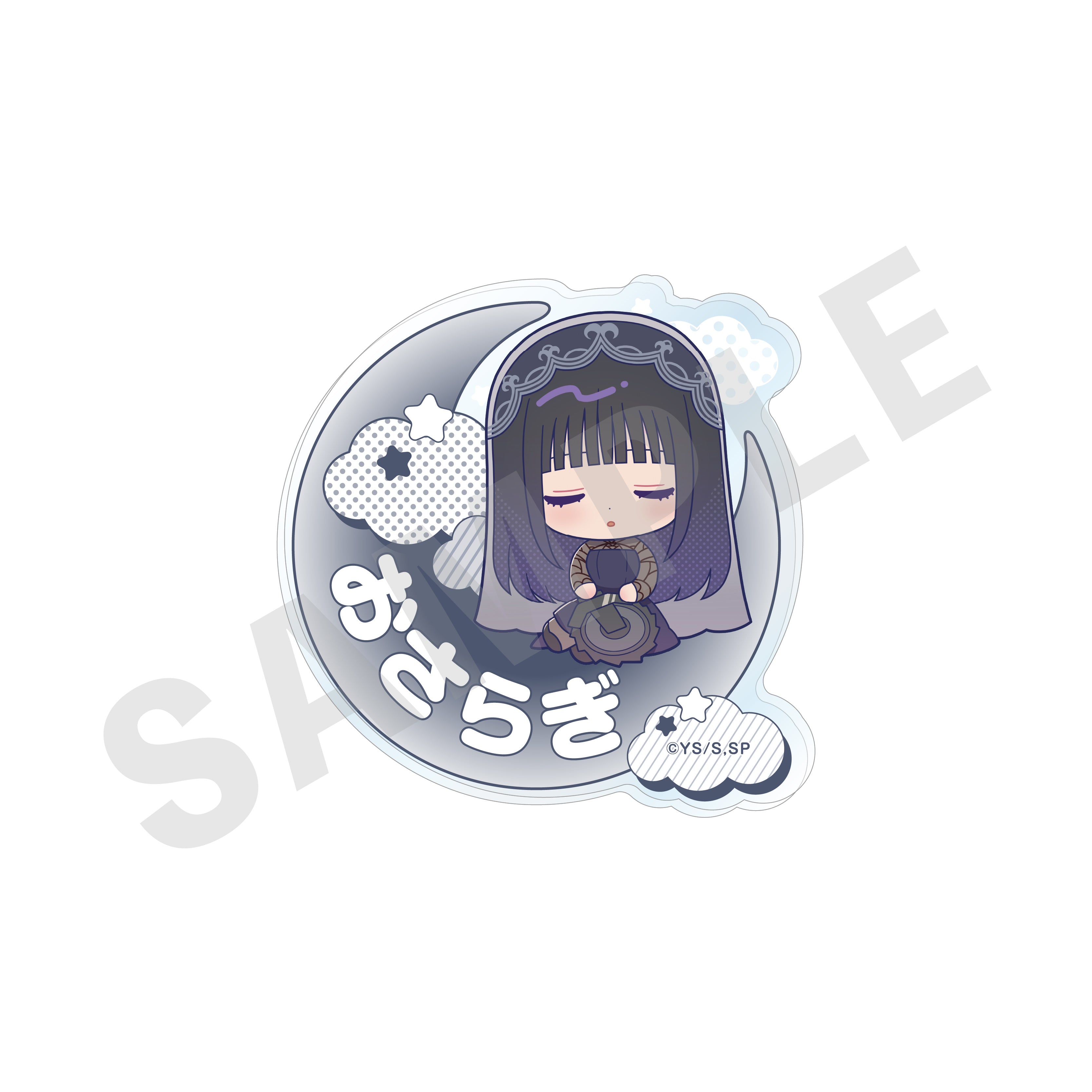 SAKAMOTO DAYS のグッズ、大佛のアクリルバッジの画像です