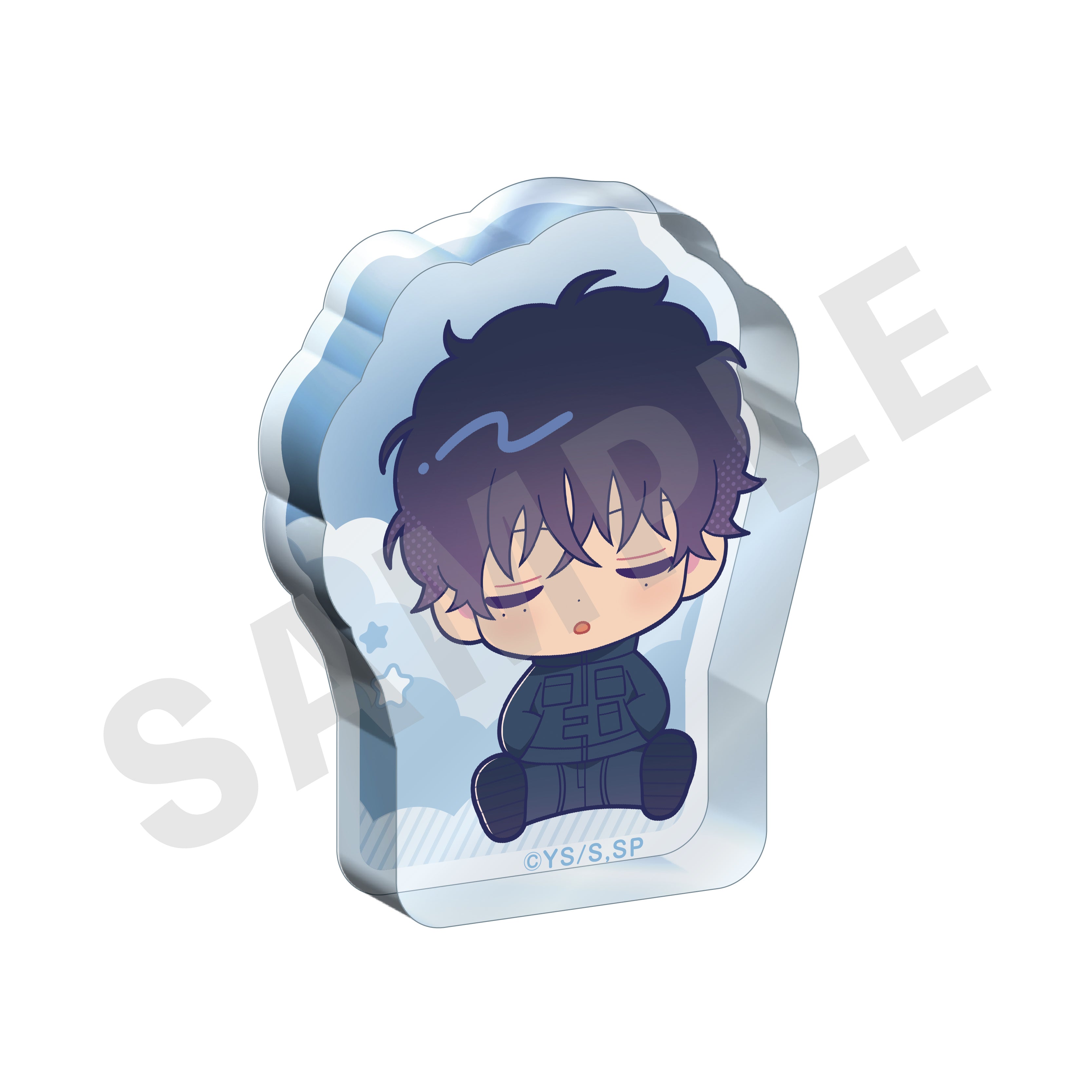 SAKAMOTO DAYS のグッズ、夏生のアクリルブロックの画像です
