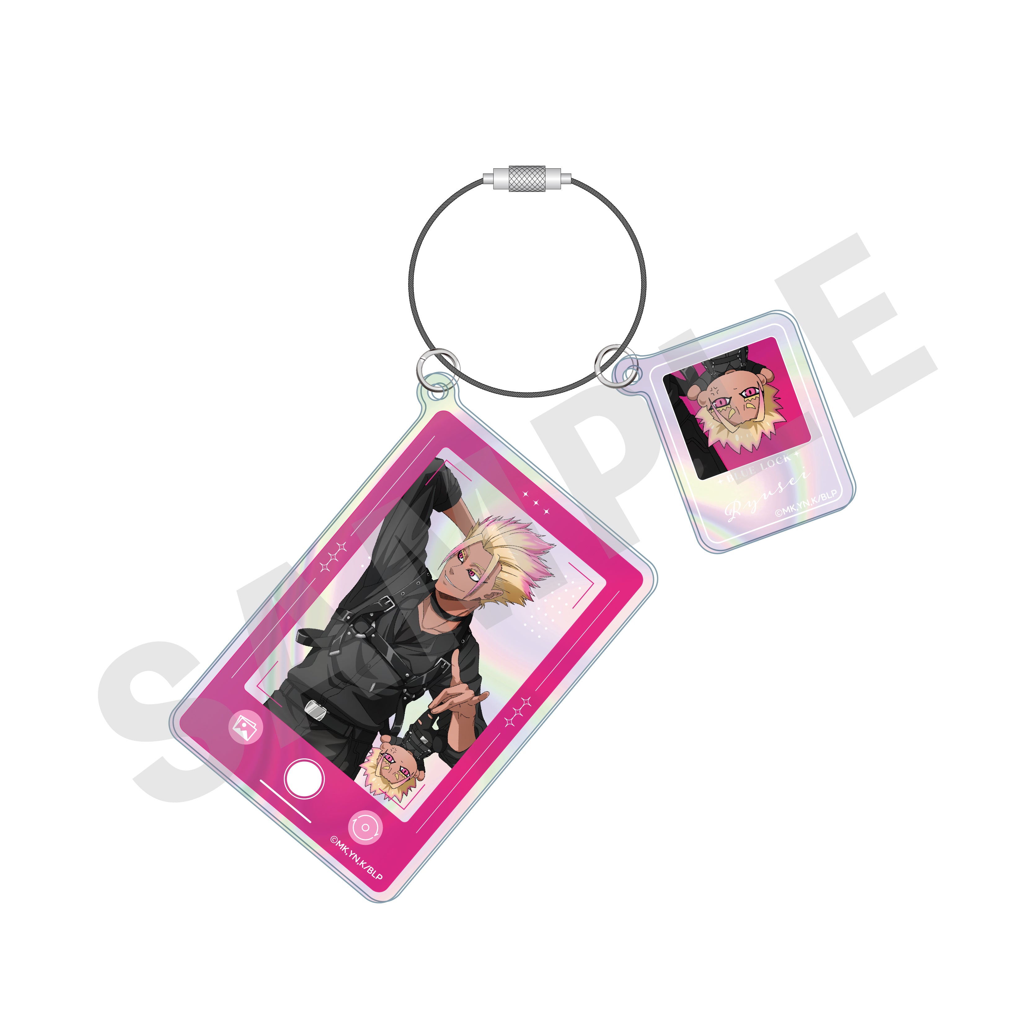 ブルーロック のグッズ、士道龍聖のアクリルキーホルダーの画像です