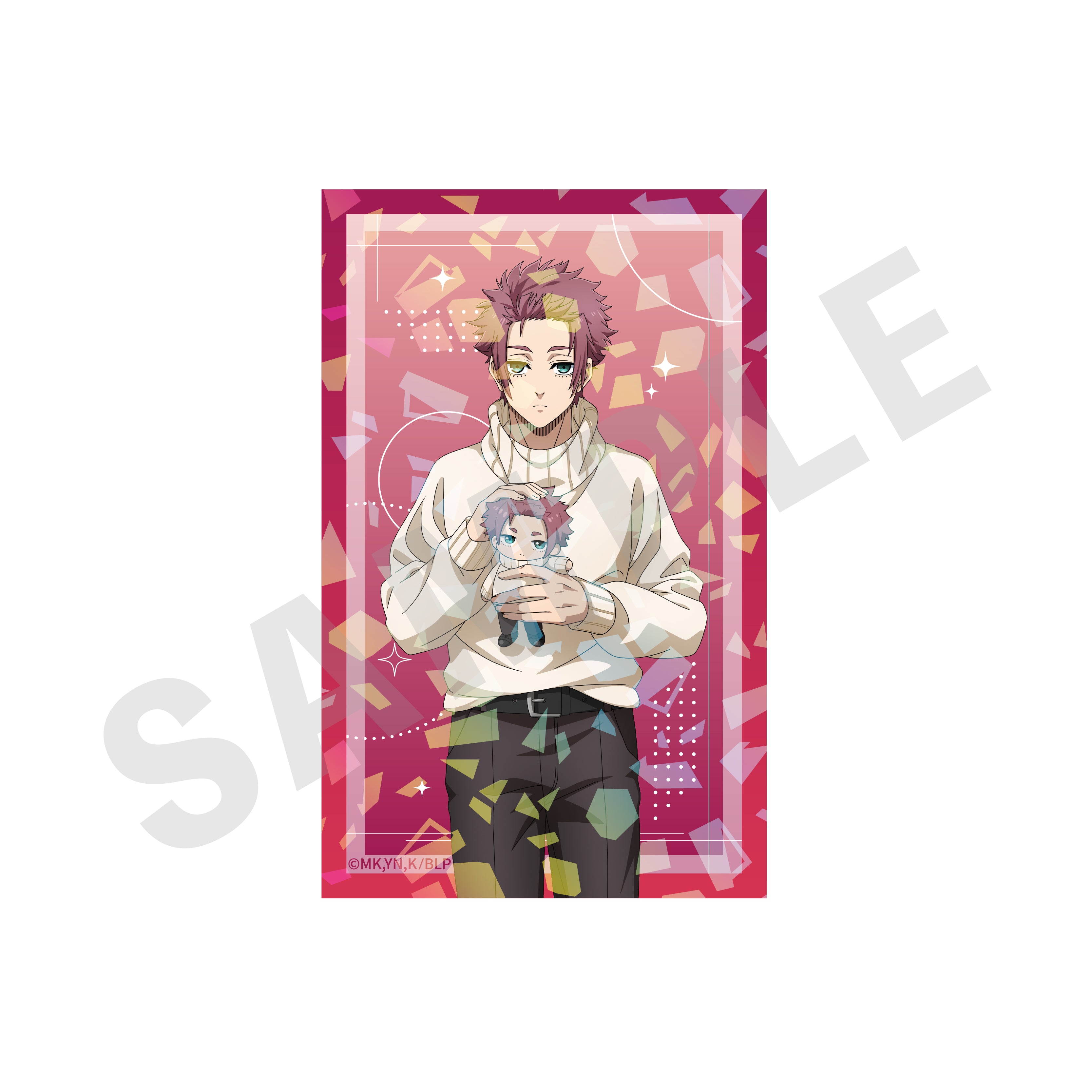 ブルーロック のグッズ、糸師冴のホログラムカードの画像です