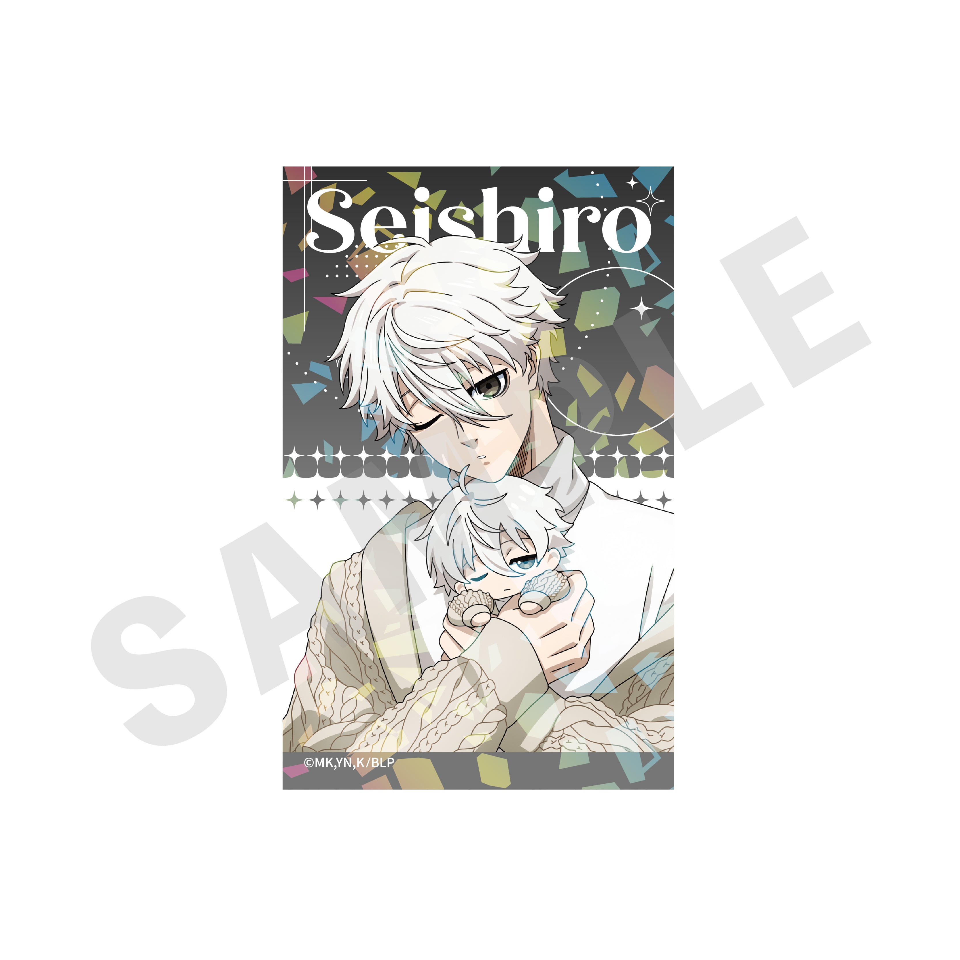 ブルーロック のグッズ、凪誠士郎のホログラムカードの画像です