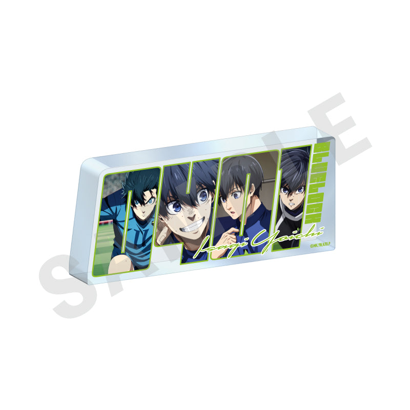 ブルーロック ～favorite series～のグッズ、潔世一のアクリルプレートの画像です