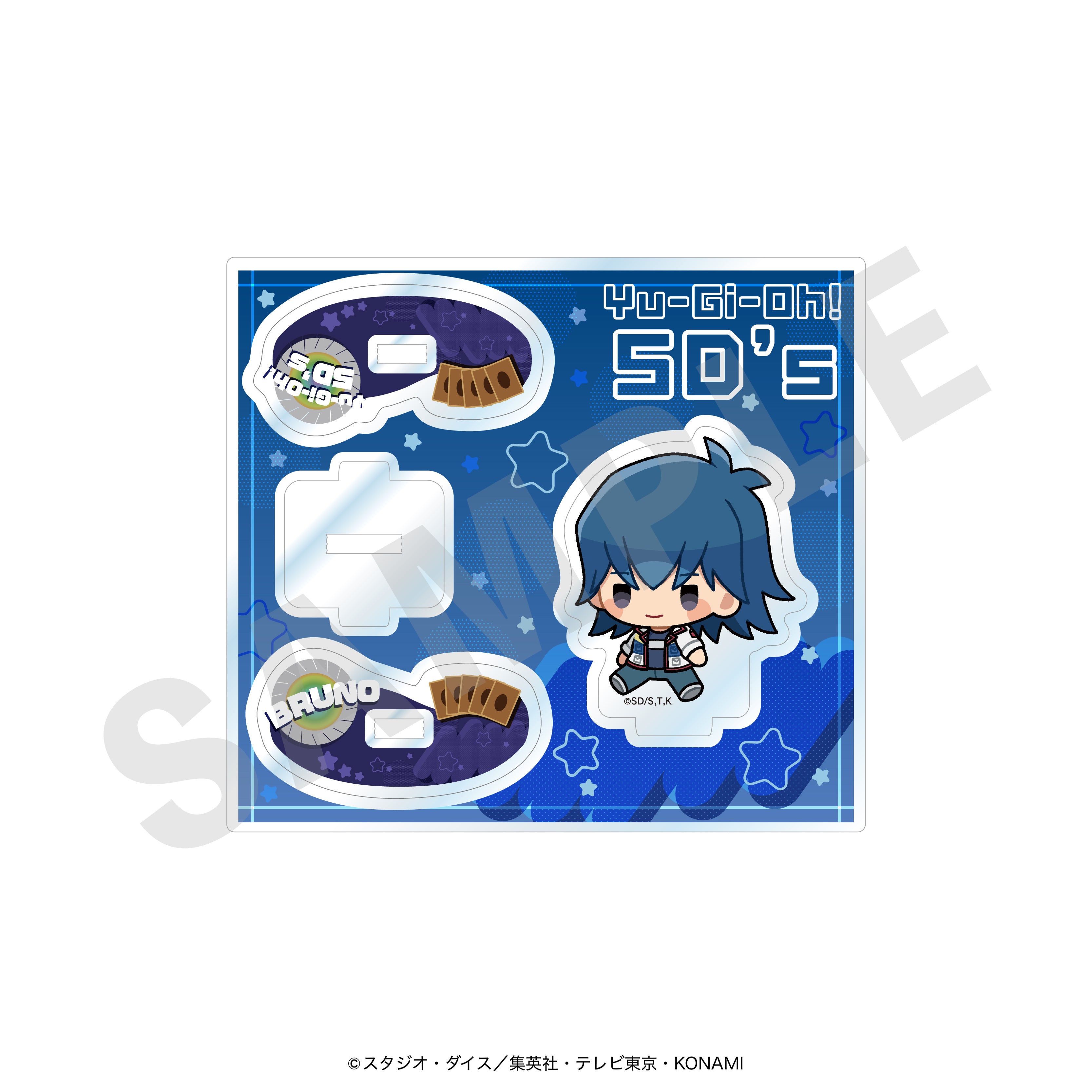 遊戯王5D's ブルーノ グッズセット 遊☆戯☆王5D's 描き下ろし 遊星＆ブルーノ 100cmタペストリー