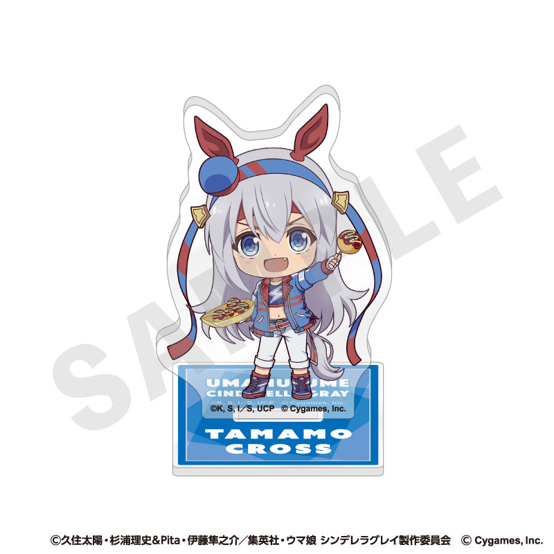 アニメ『ウマ娘 シンデレラグレイ』 のグッズ、タマモクロスのアクリルスタンドの画像です