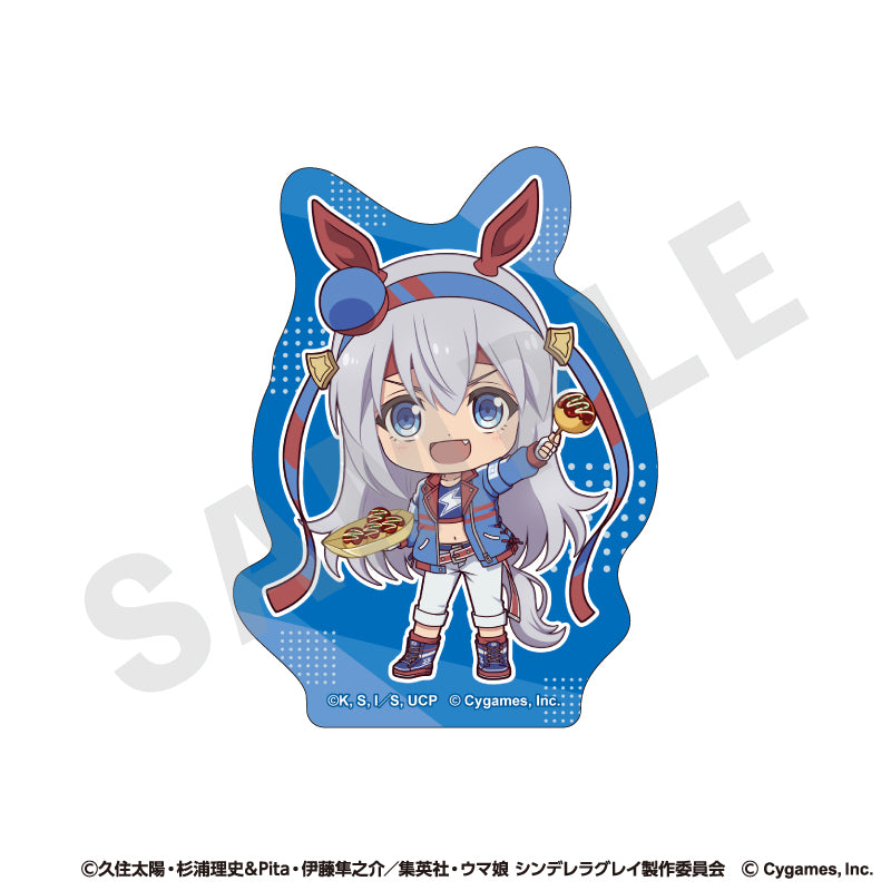 アニメ『ウマ娘 シンデレラグレイ』 のグッズ、タマモクロスのステッカーの画像です