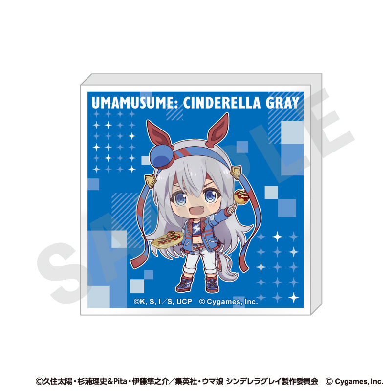アニメ『ウマ娘 シンデレラグレイ』 のグッズ、タマモクロスのアクリルブロックの画像です