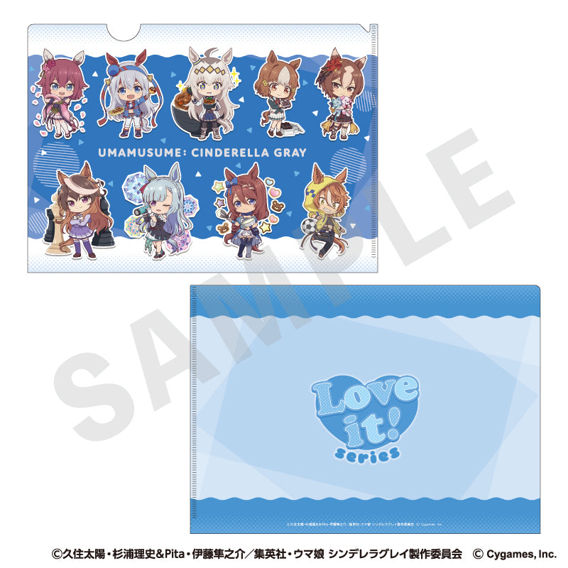 アニメ『ウマ娘 シンデレラグレイ』 のグッズ、クリアファイルの1枚目の画像です