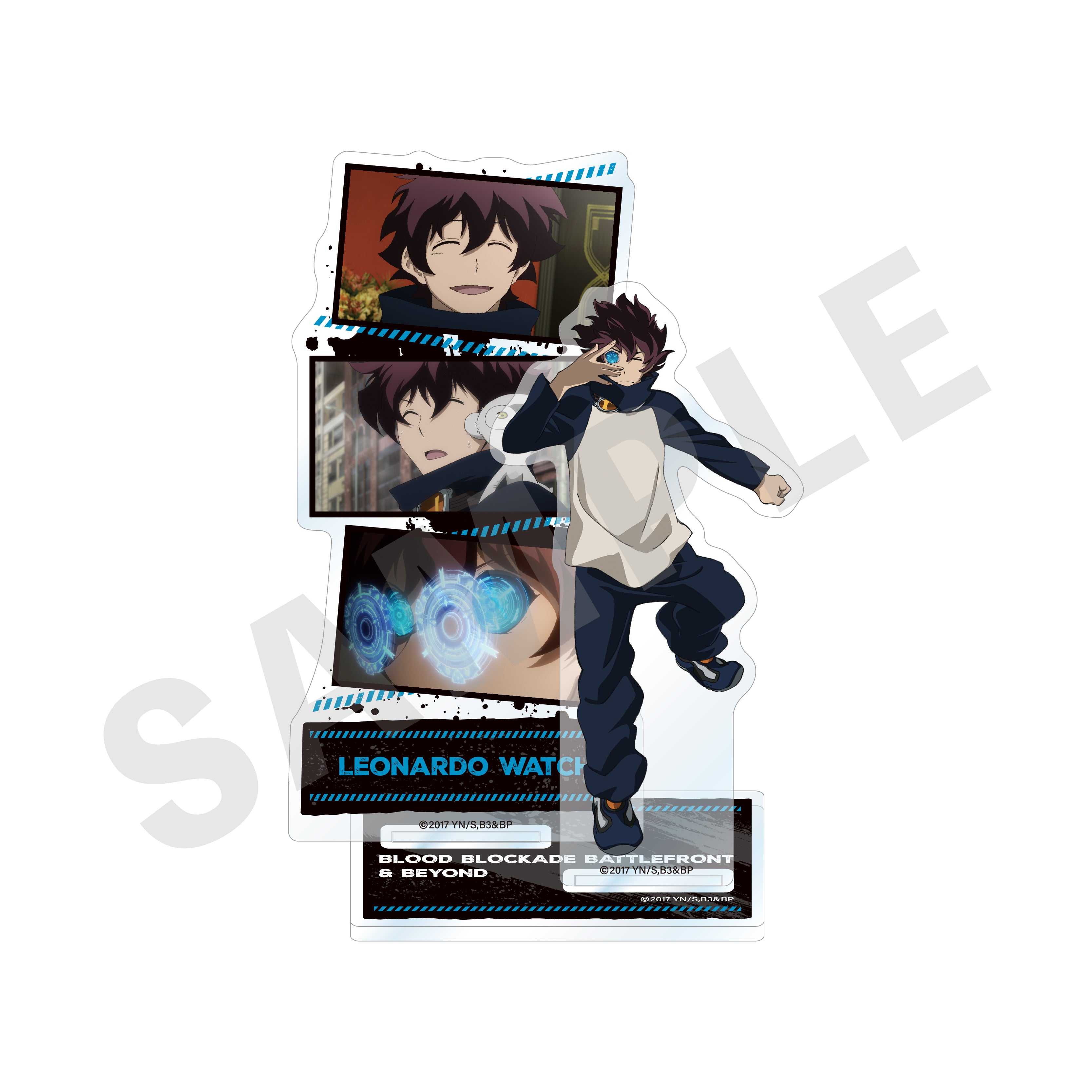 血界戦線　12点レオナルドセット　軍服　アクリル　ステッカー　カード 血界戦線 & BEYOND」 ～favorite series～ ナンバーアクリル