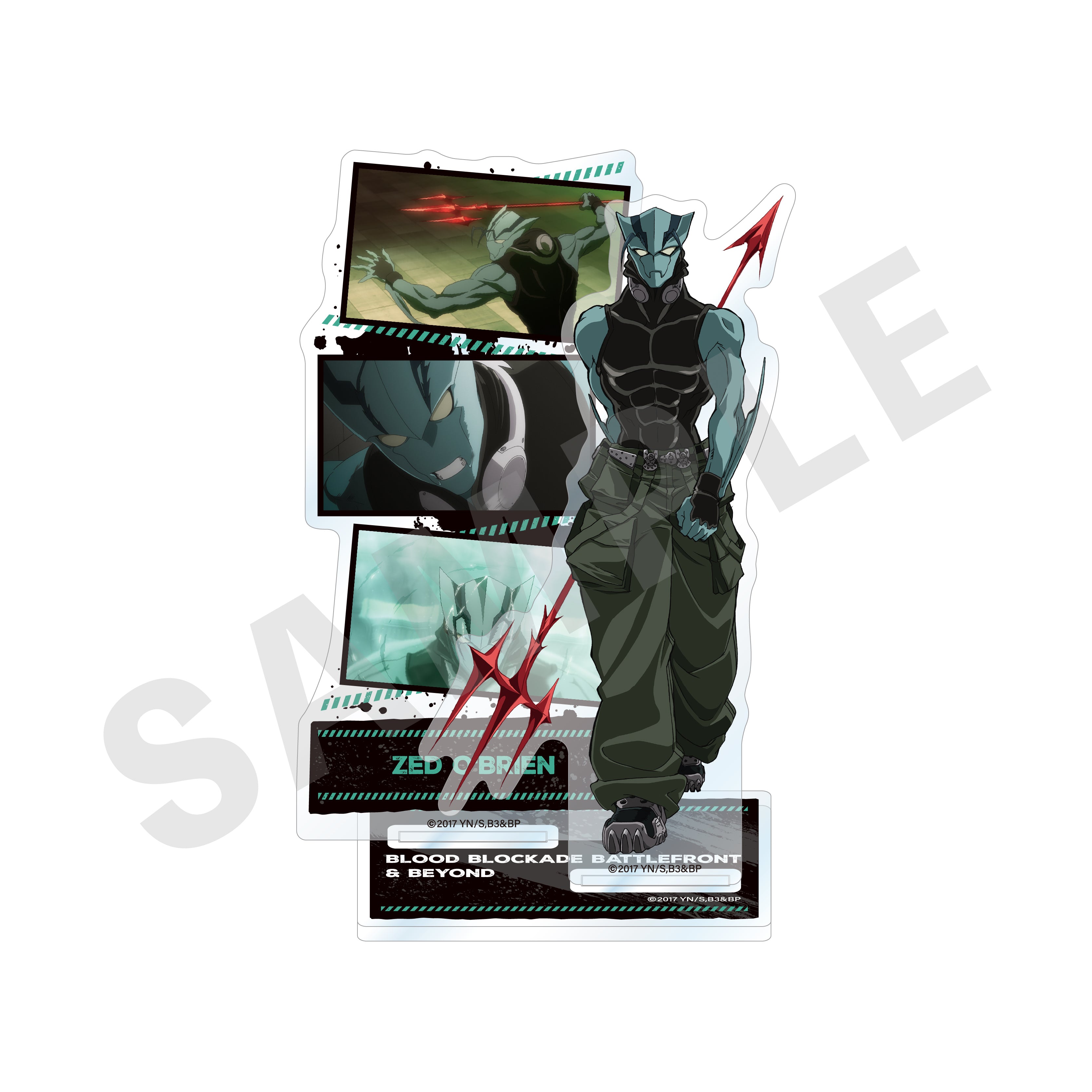 血界戦線 & BEYOND ～favorite series～のグッズ、ツェッド・オブライエンのアクリルスタンドの画像です